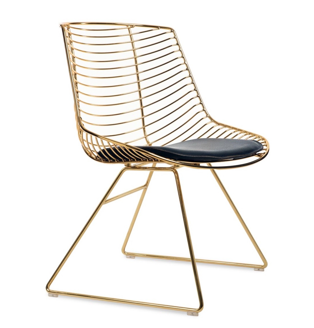 Tiger Metal Dining Chair w/Wire Base