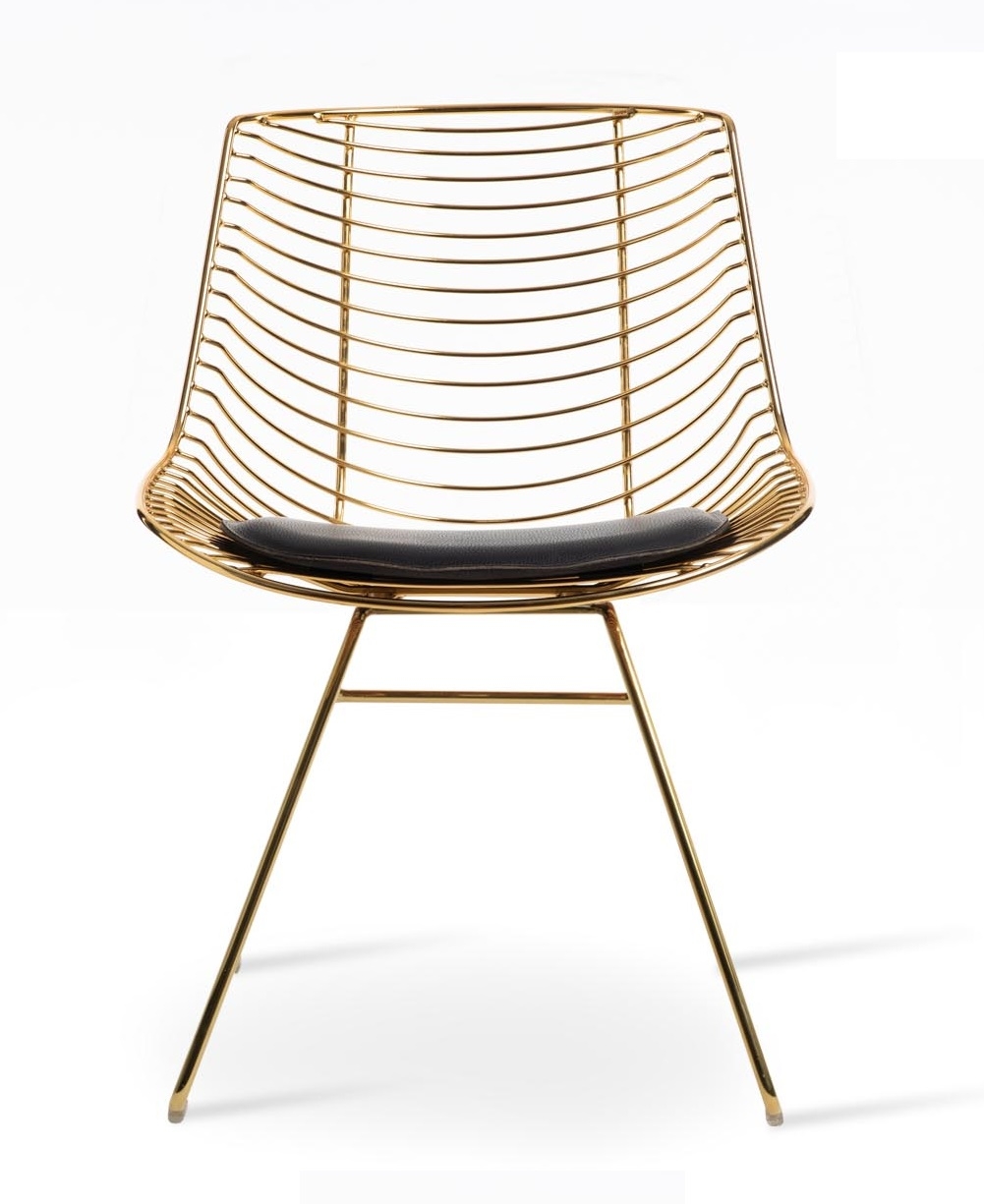 Tiger Metal Dining Chair w/Wire Base