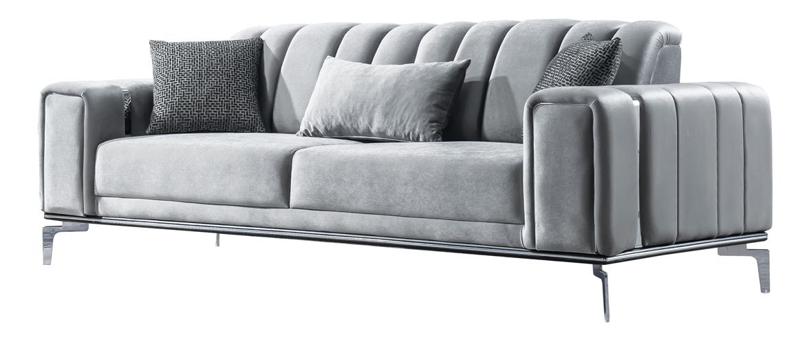 Tokyo Micro Velvet Living Room Set