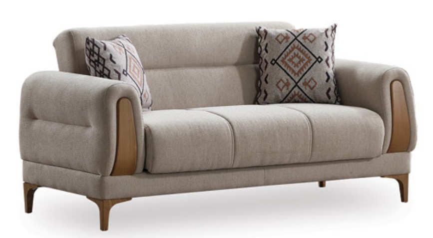 Toledo Polyester Convertible Living Room Set