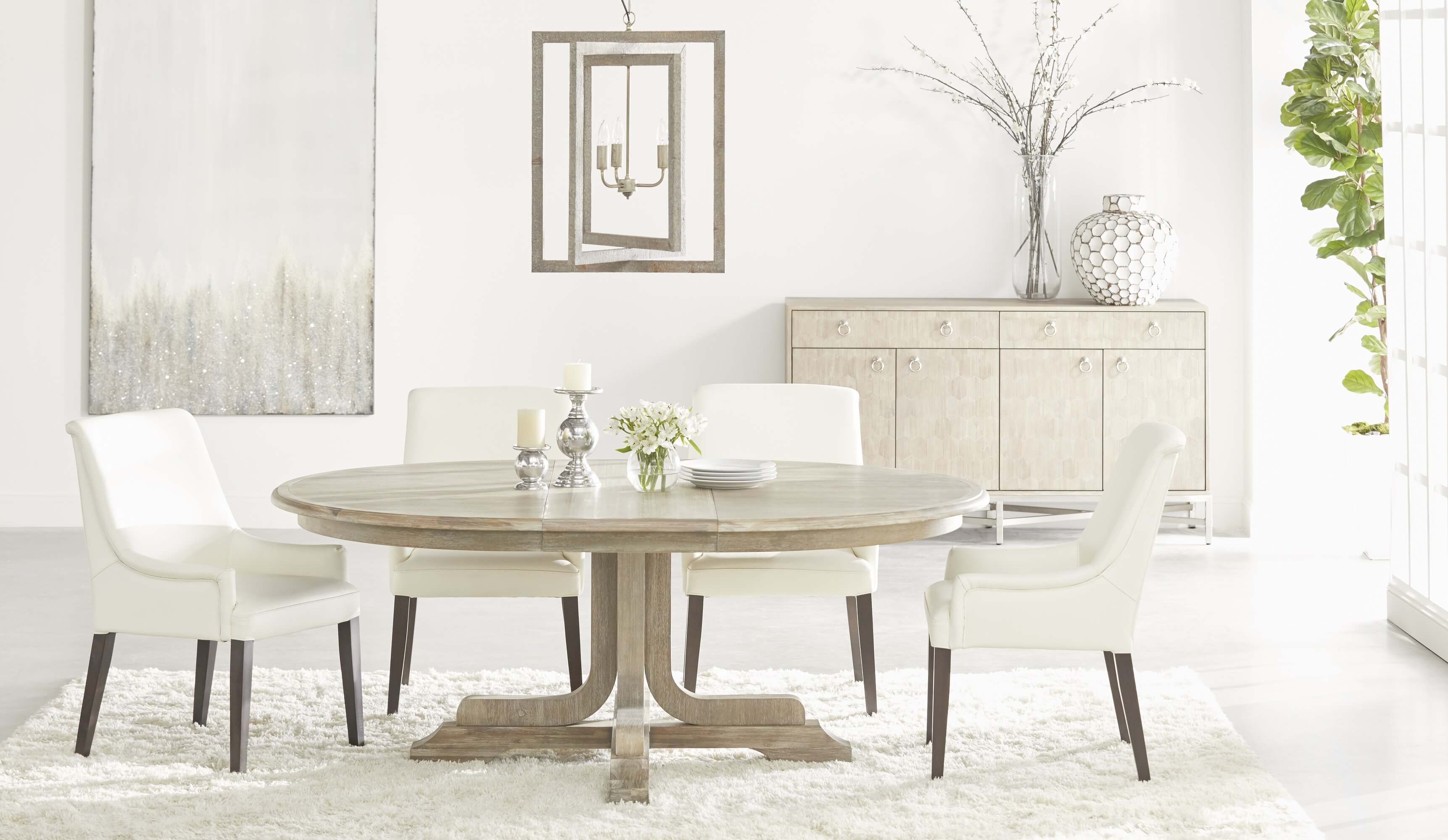 Torrey 60" Round Extendable Dining Table