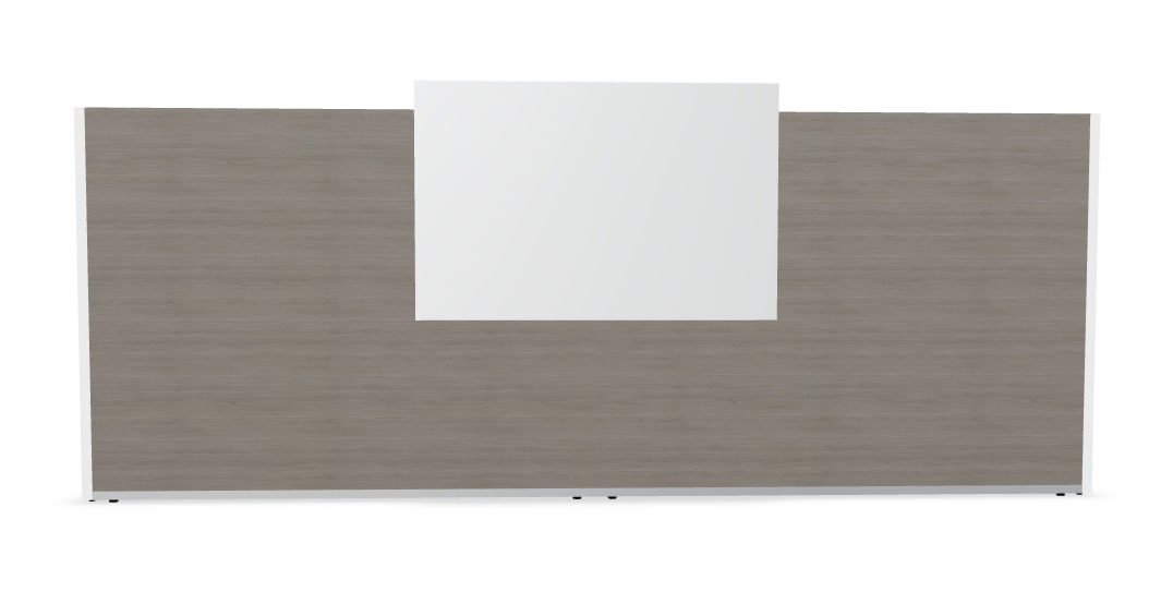 MDD Tera 112" Straight Reception Counter