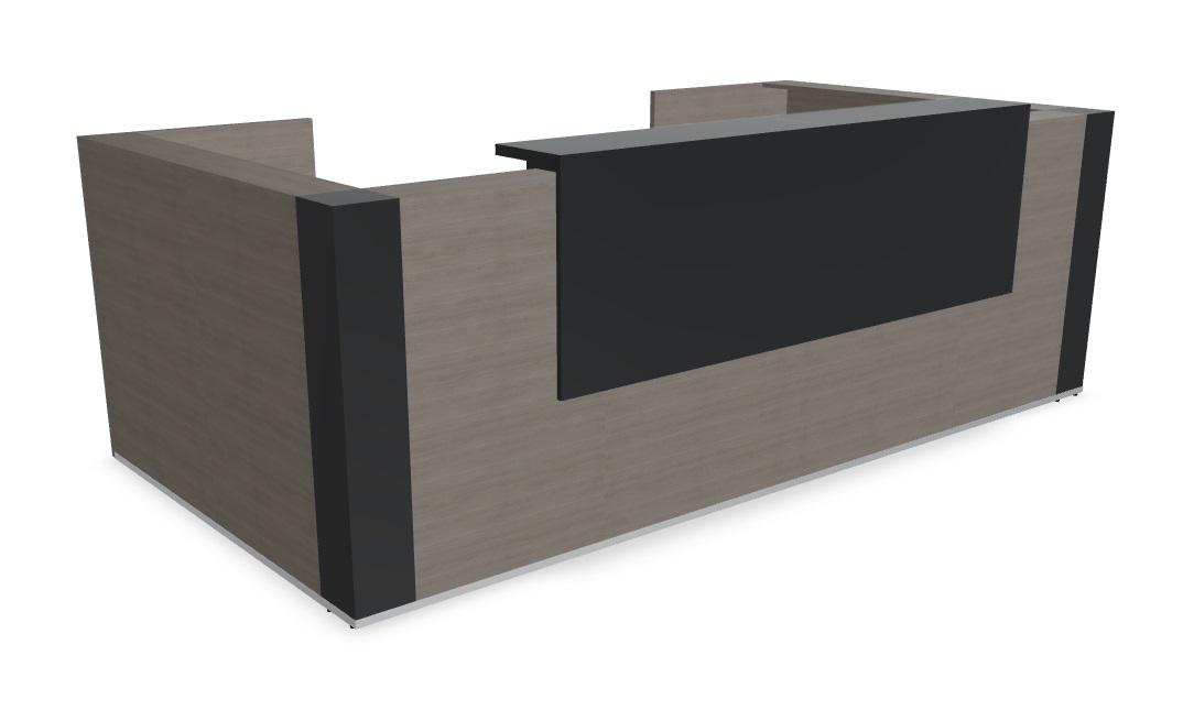 Tera 127" U-Shape Large Reception Desk by MDD