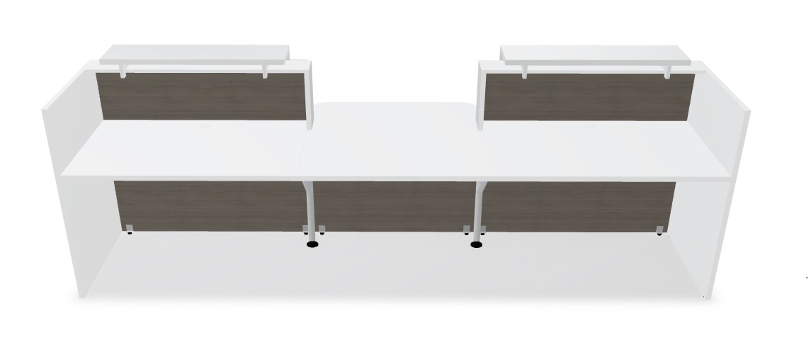 Tera 120" Straight Reception Desk