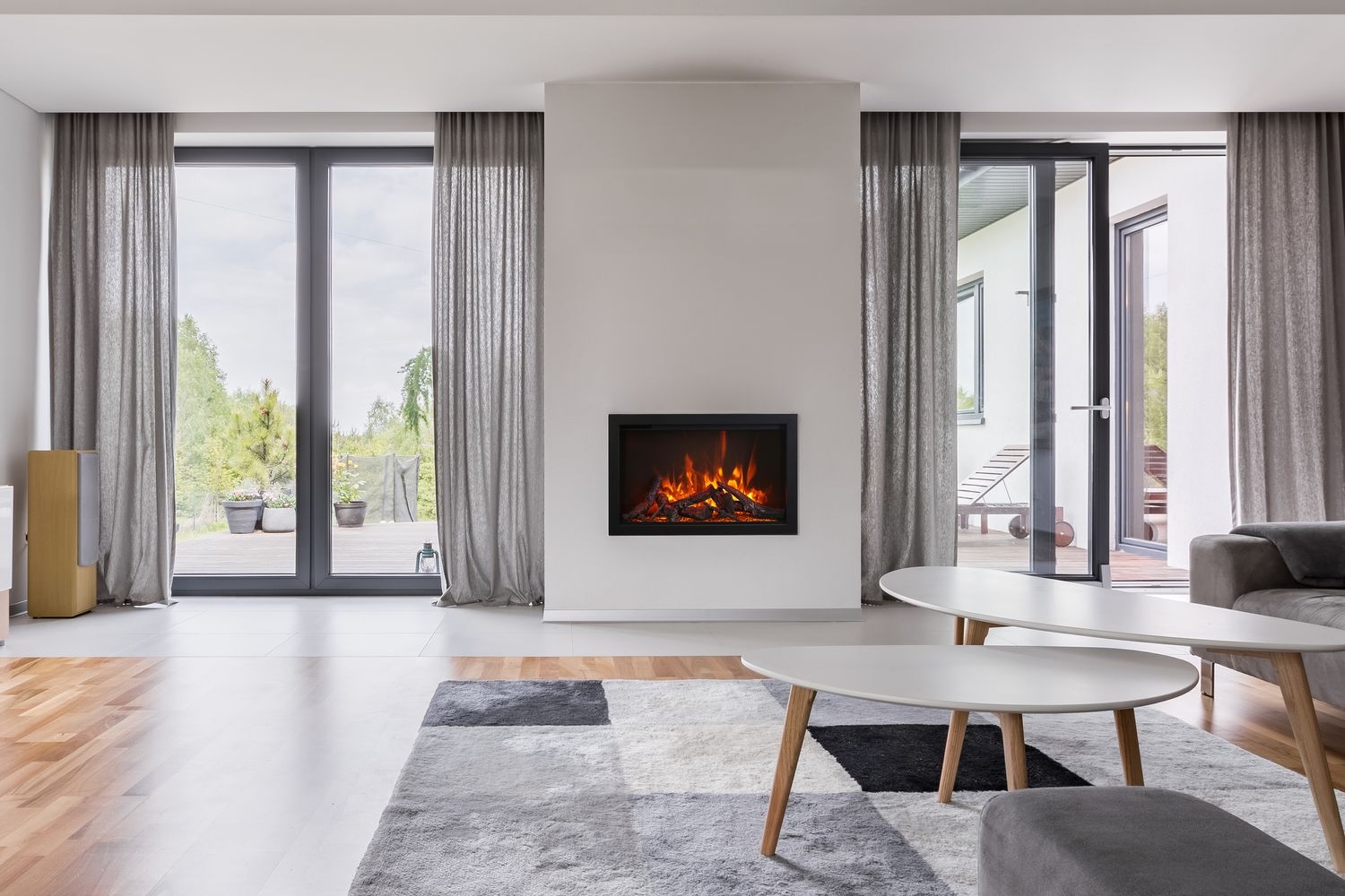 TRD 38" Traditional Series Electric Fireplace