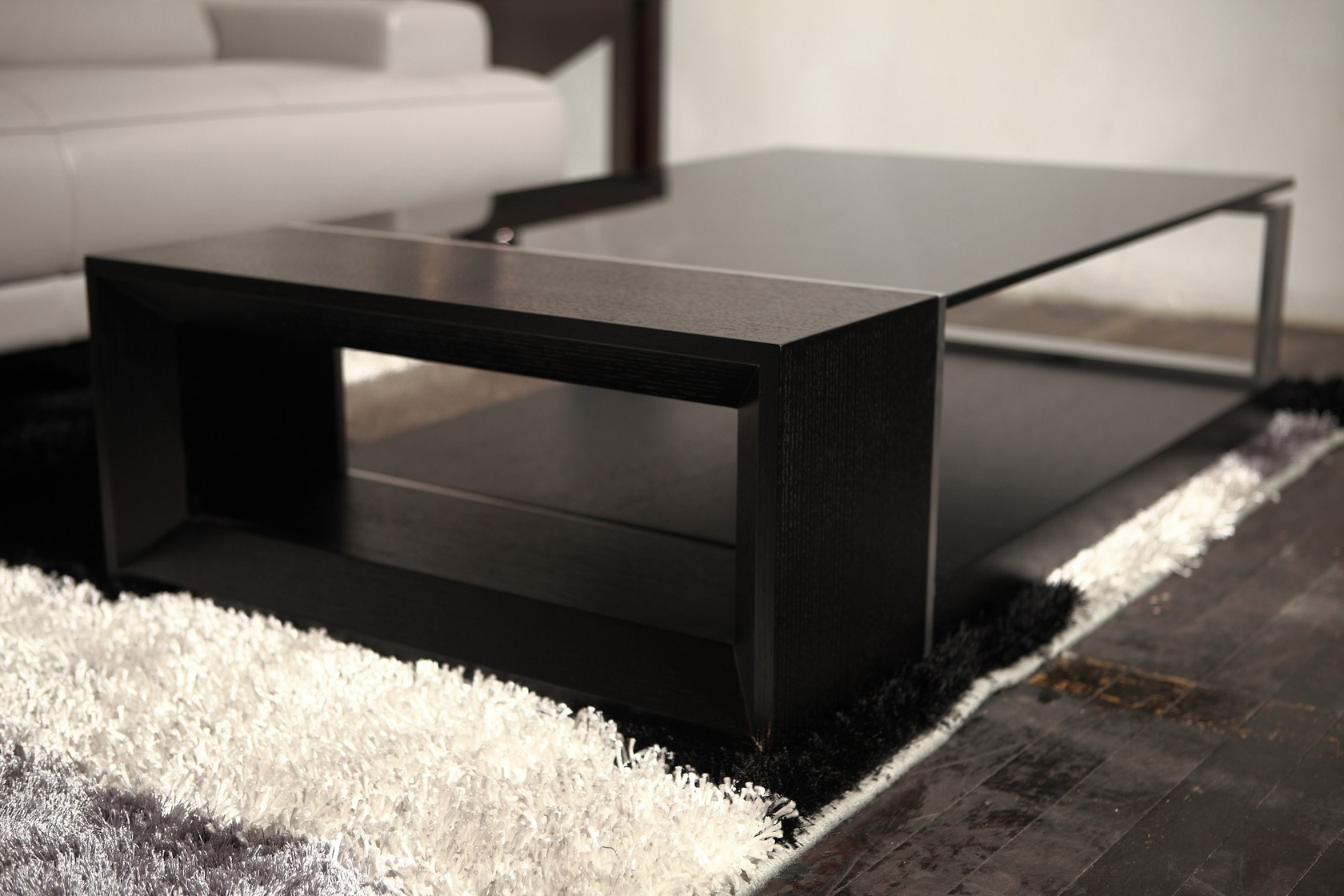 Treble Veneer Coffee Table