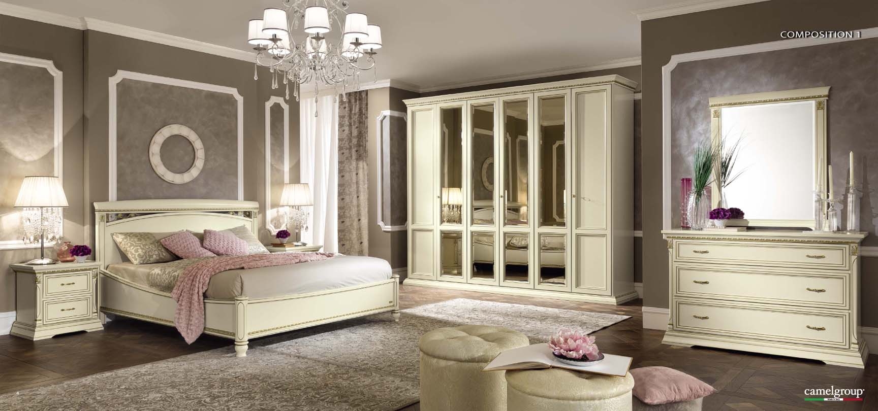 Treviso Wood Platform Bedroom Set