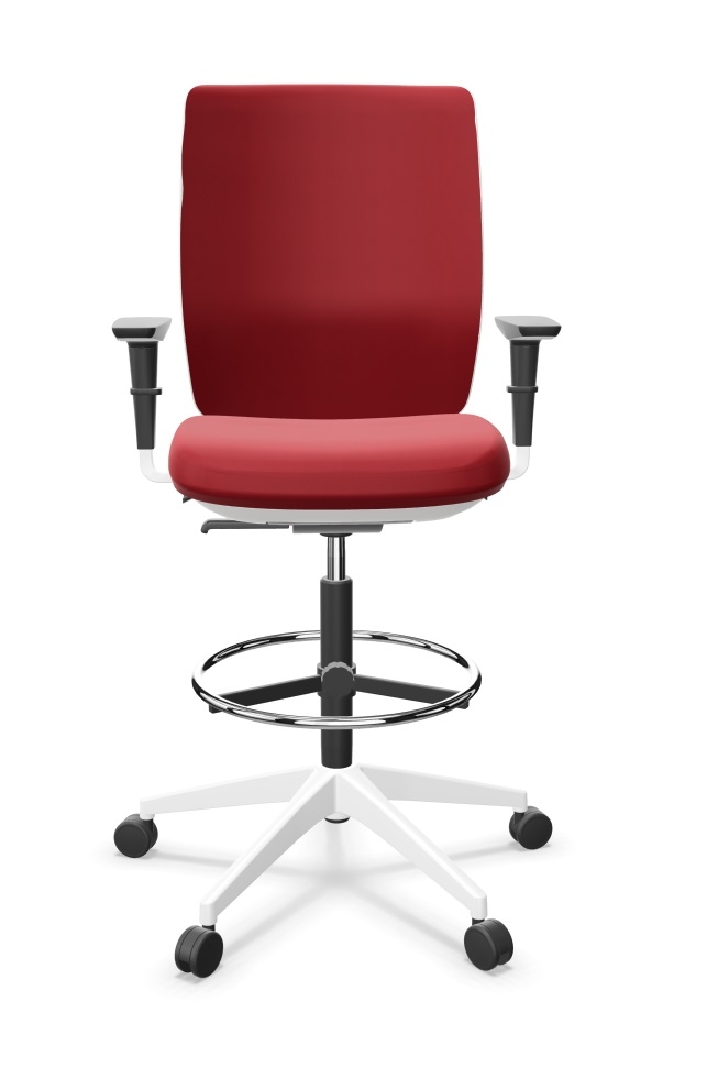 Trim Series 50 Gaslift/Synchro Adjustable Swivel Draughtsman Office Chair