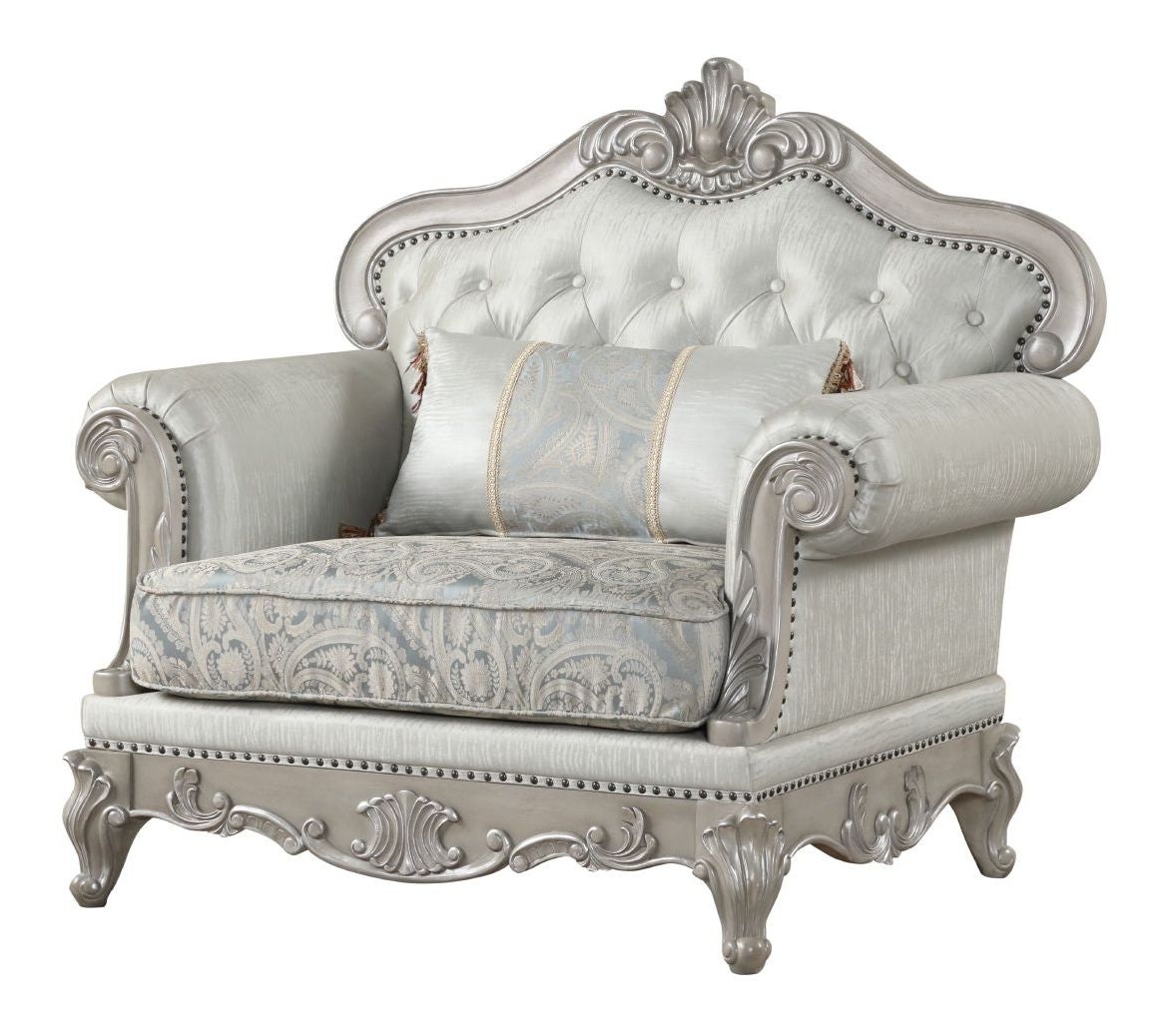 Tuscan Velvet Living Room Set