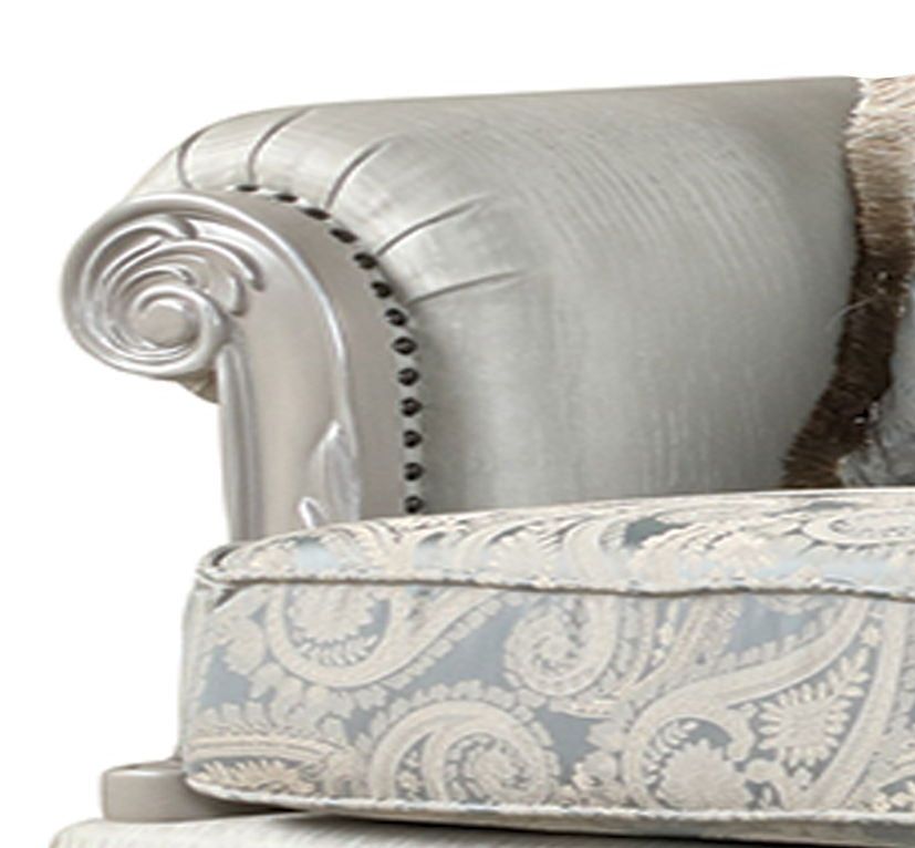 Tuscan Thick Velvet Loveseat
