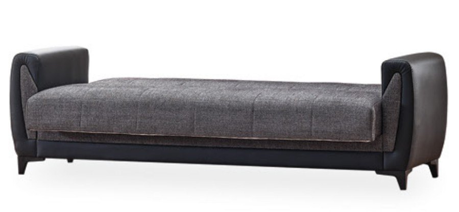Tuxedo Polyester Convertible Storage Living Room Set