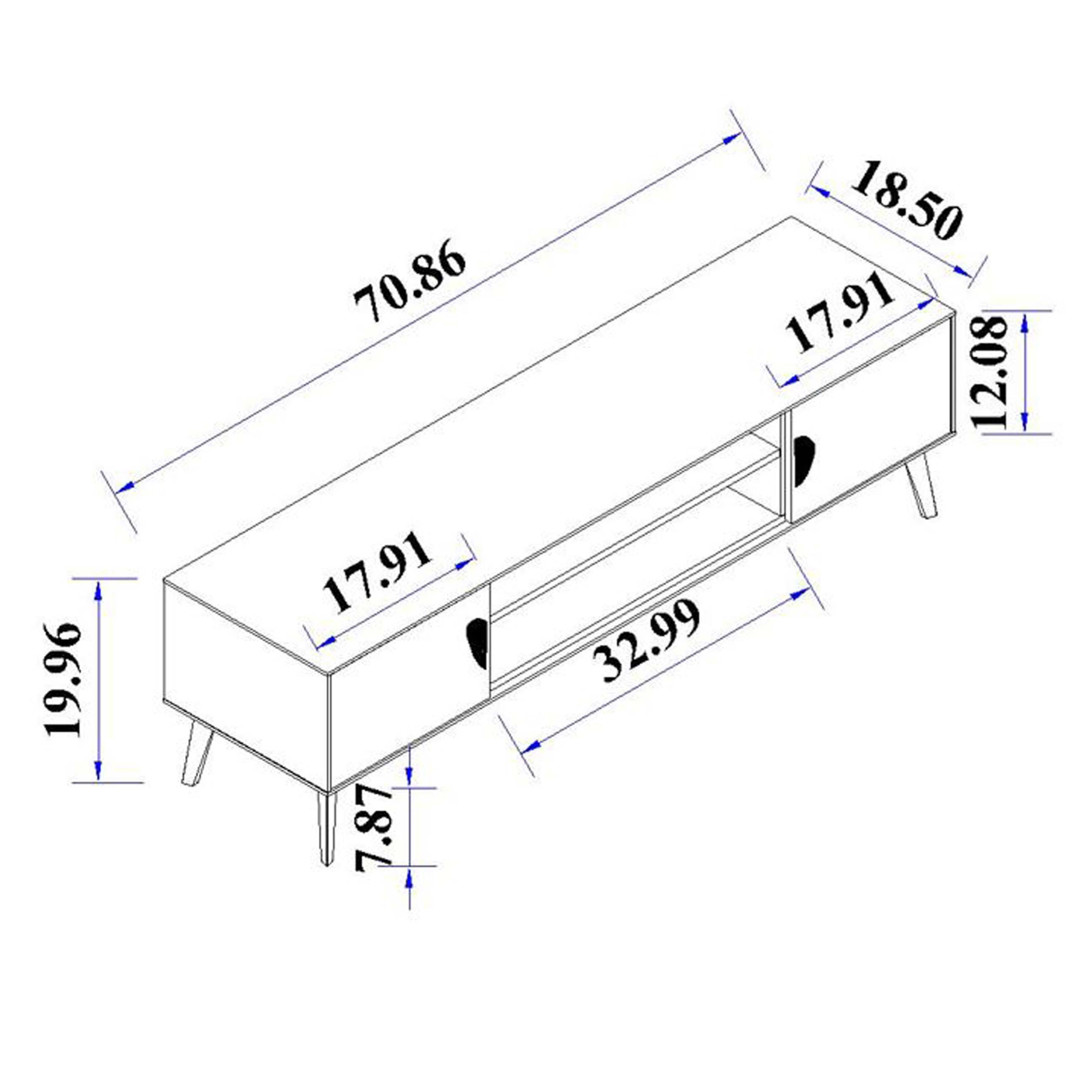 Haley 70.9-inch TV Stand 