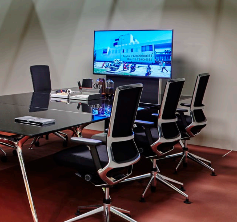 Caddy Video Conference Media Stand (without monitor)