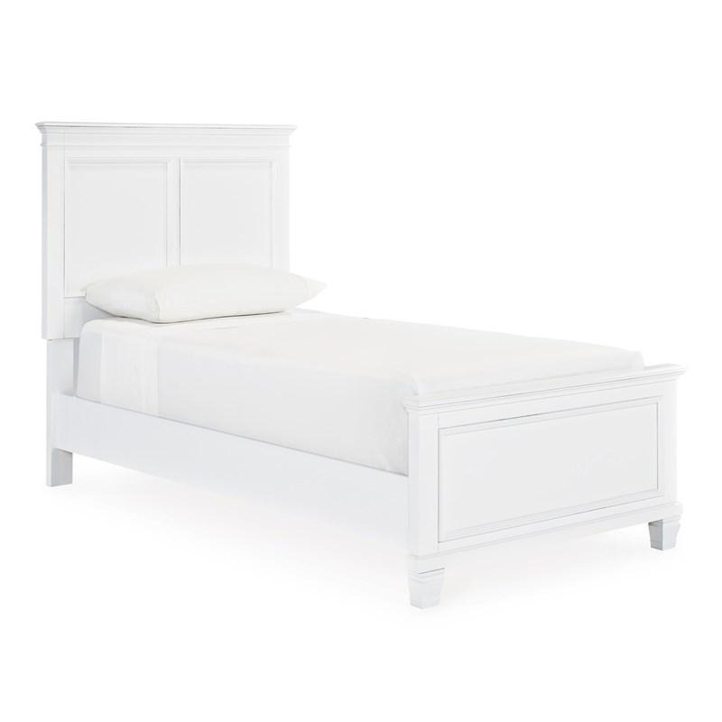 SM Fortman Wood Panel Bed