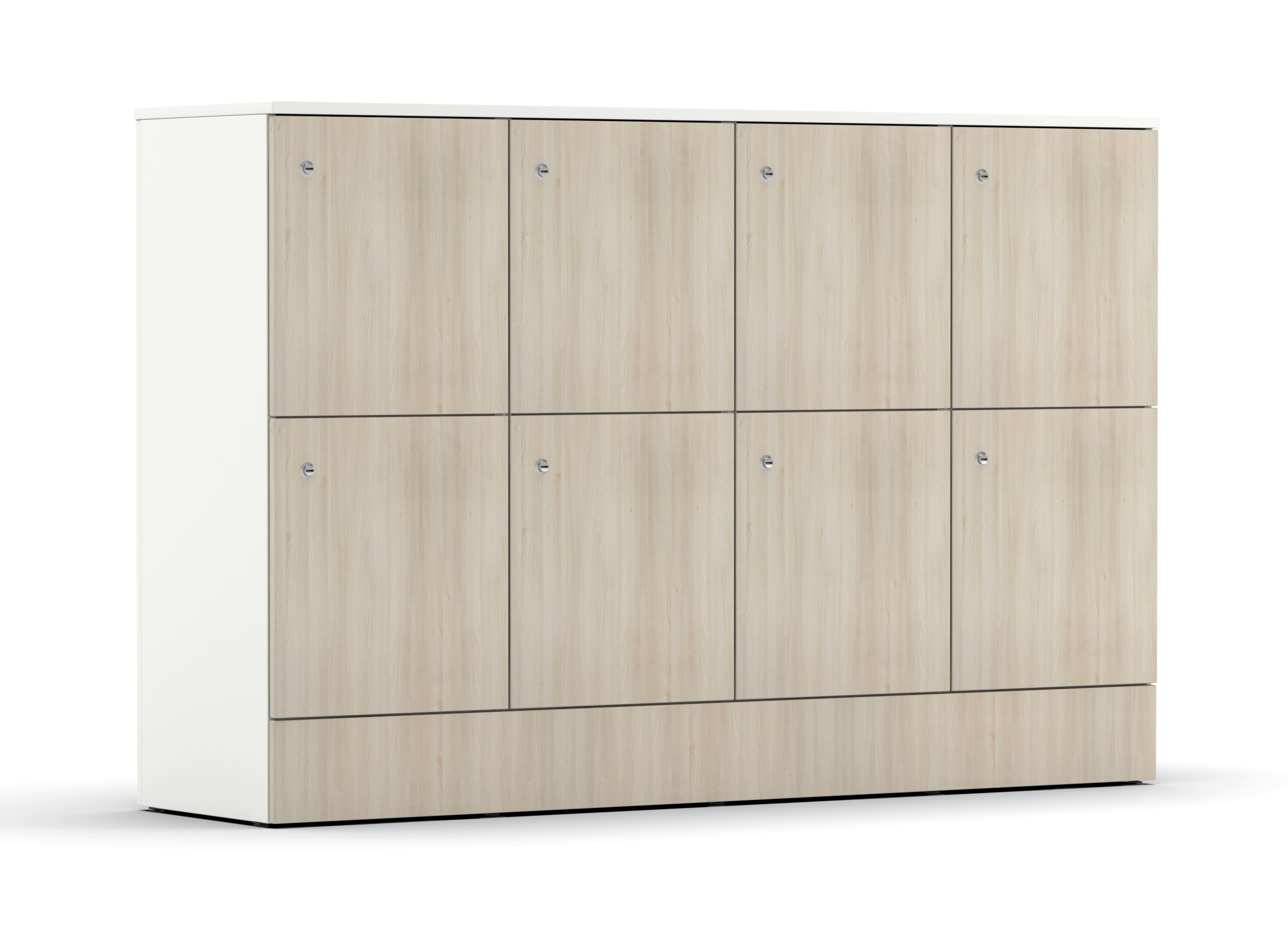Locker S20 4x2 Office Storage w/Lock & Plinth