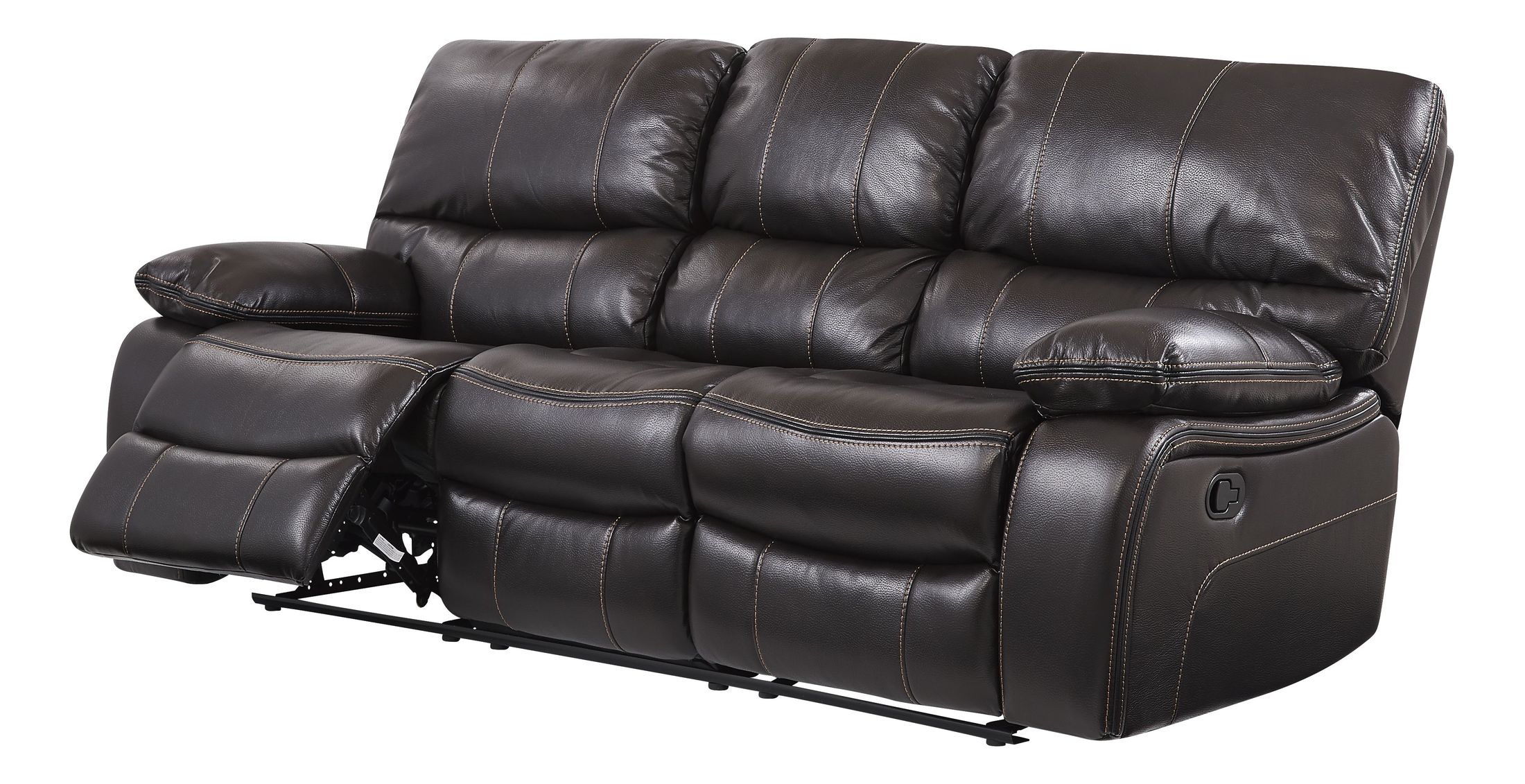 U0040 Leather Air Reclining Sofa