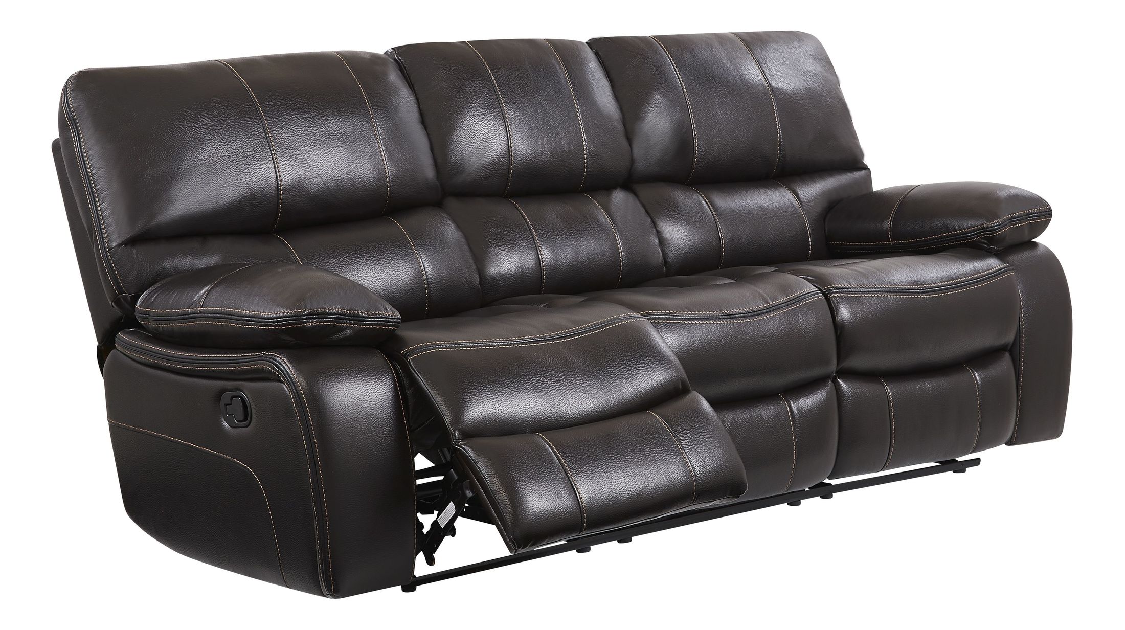 U0040 Leather Air Reclining Sofa