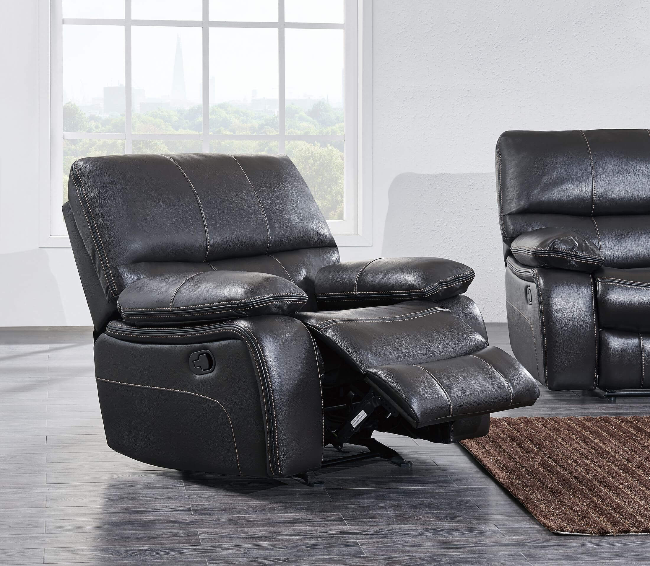 U0040 Leather Air Glider Recliner