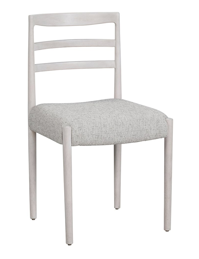 Dining Fabric/Wood Side Chair
