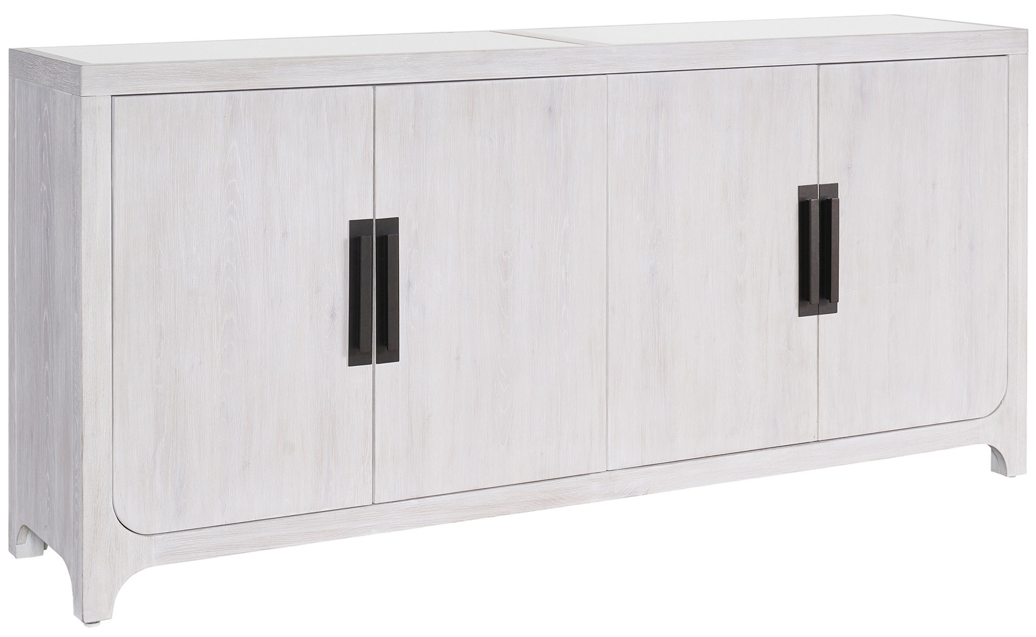 Blair Wood/Stone Sideboard w/4 Doors