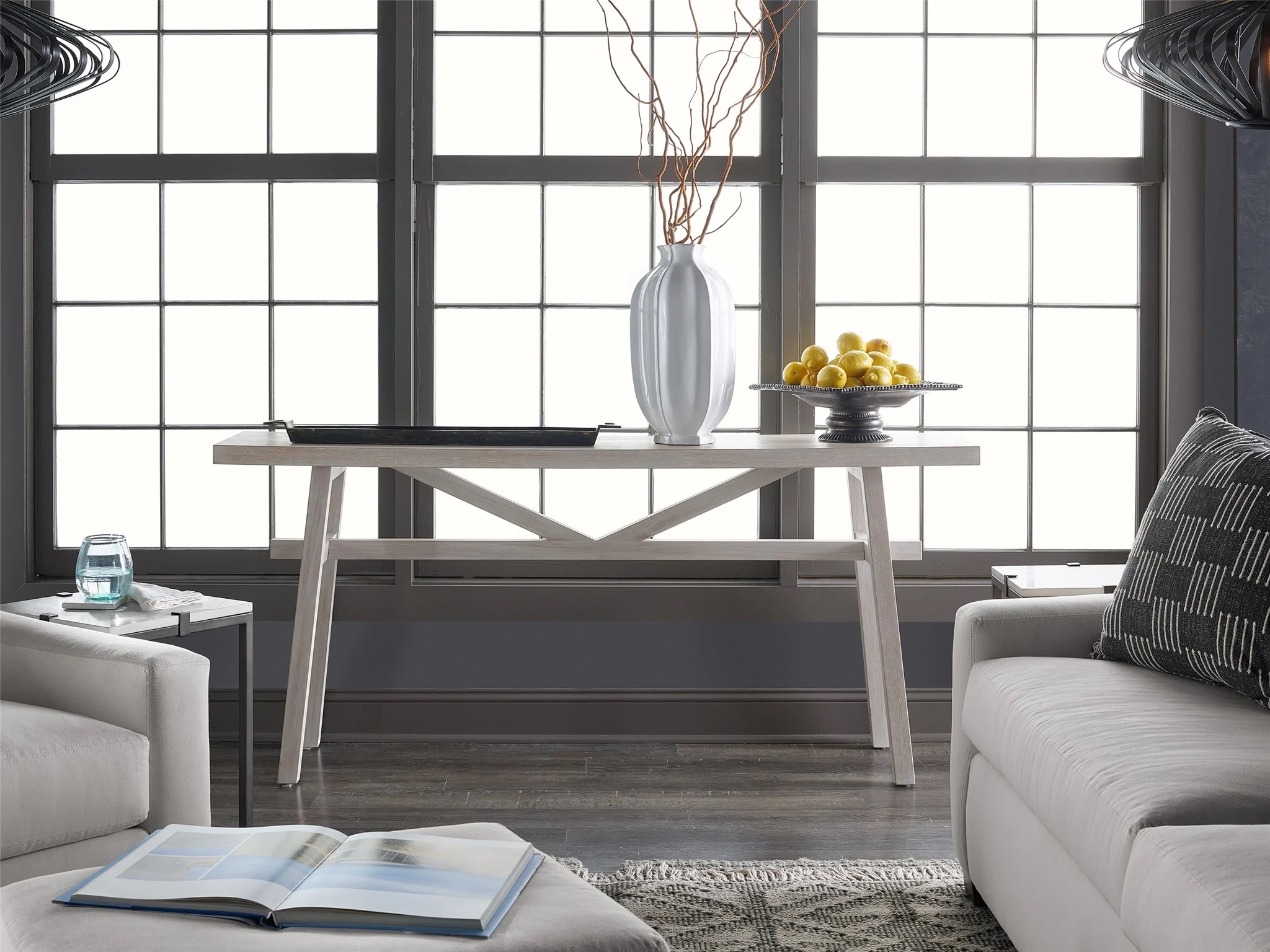 Wood Console Table