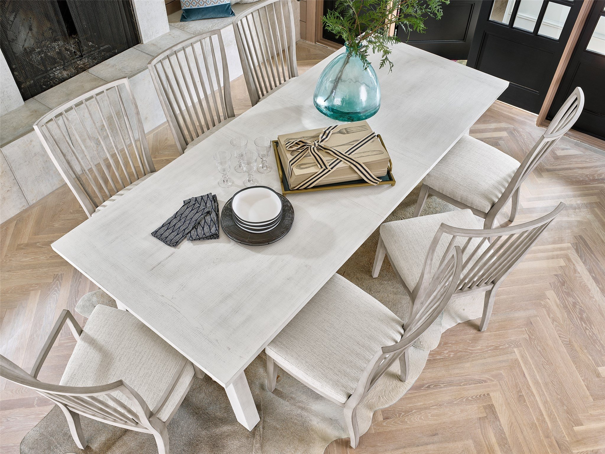 Bowen Fabric/Wood Side Chair