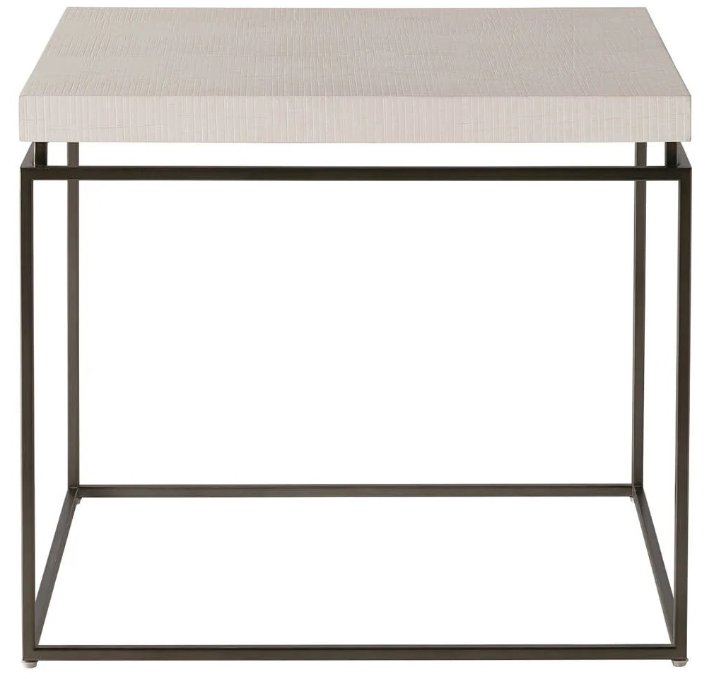 End Wood/Metal Table