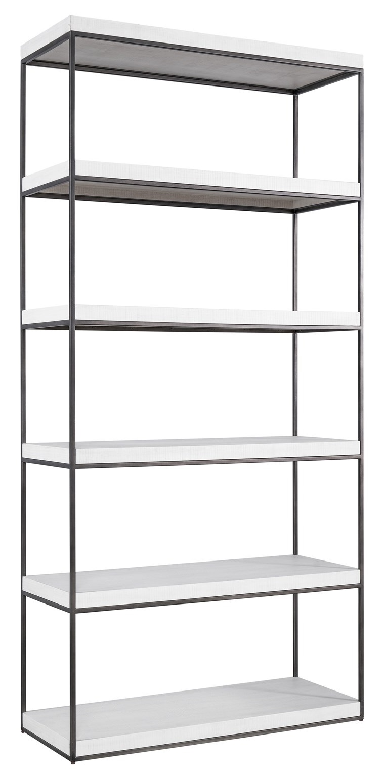 Braxton Etagere Wood/Metal Shelf