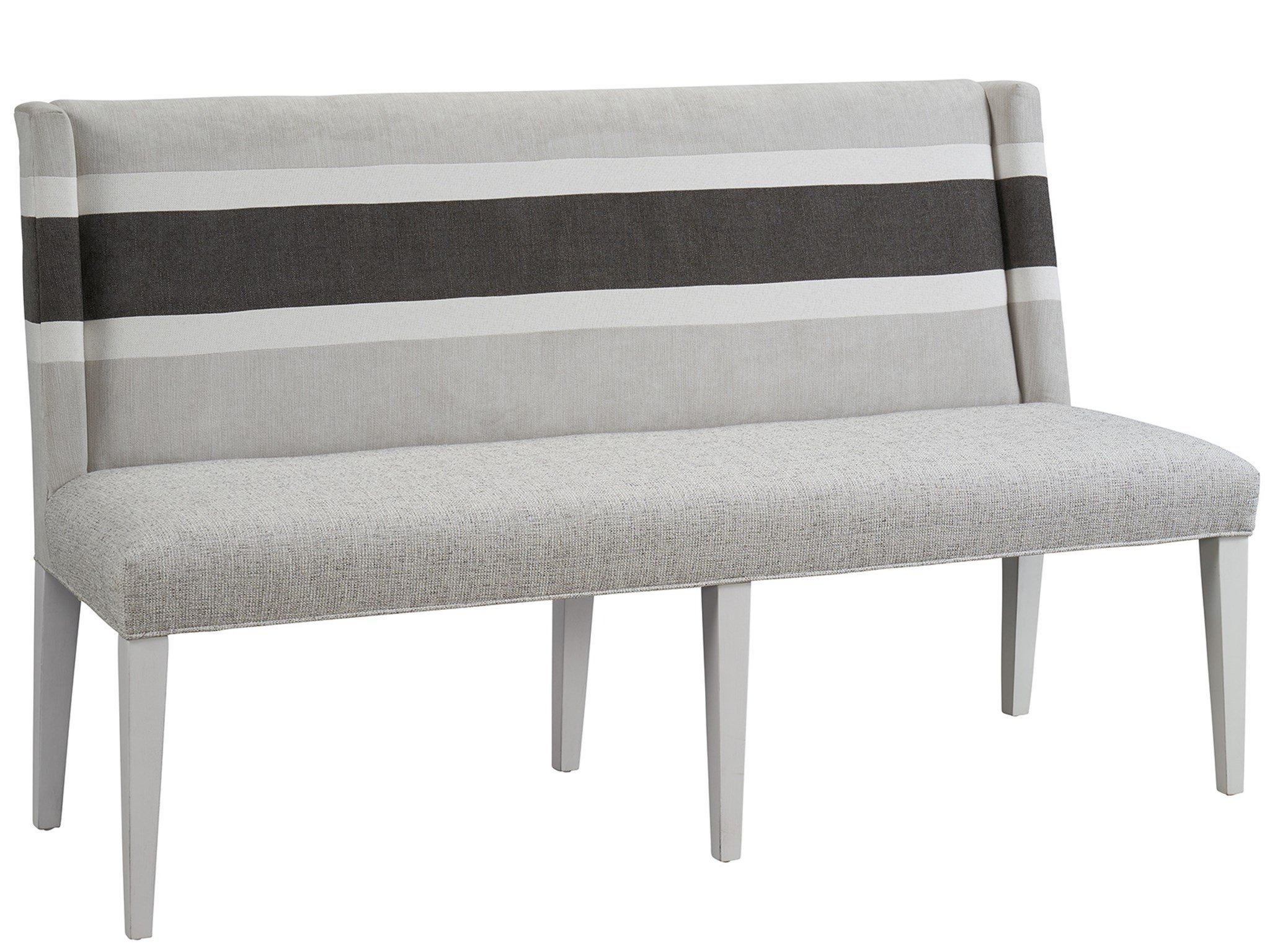 Peyton Fabric/Wood Banquette