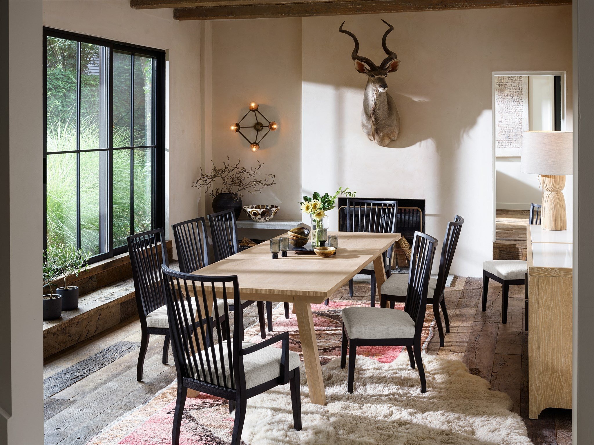 Bowen Fabric/Wood Side Chair