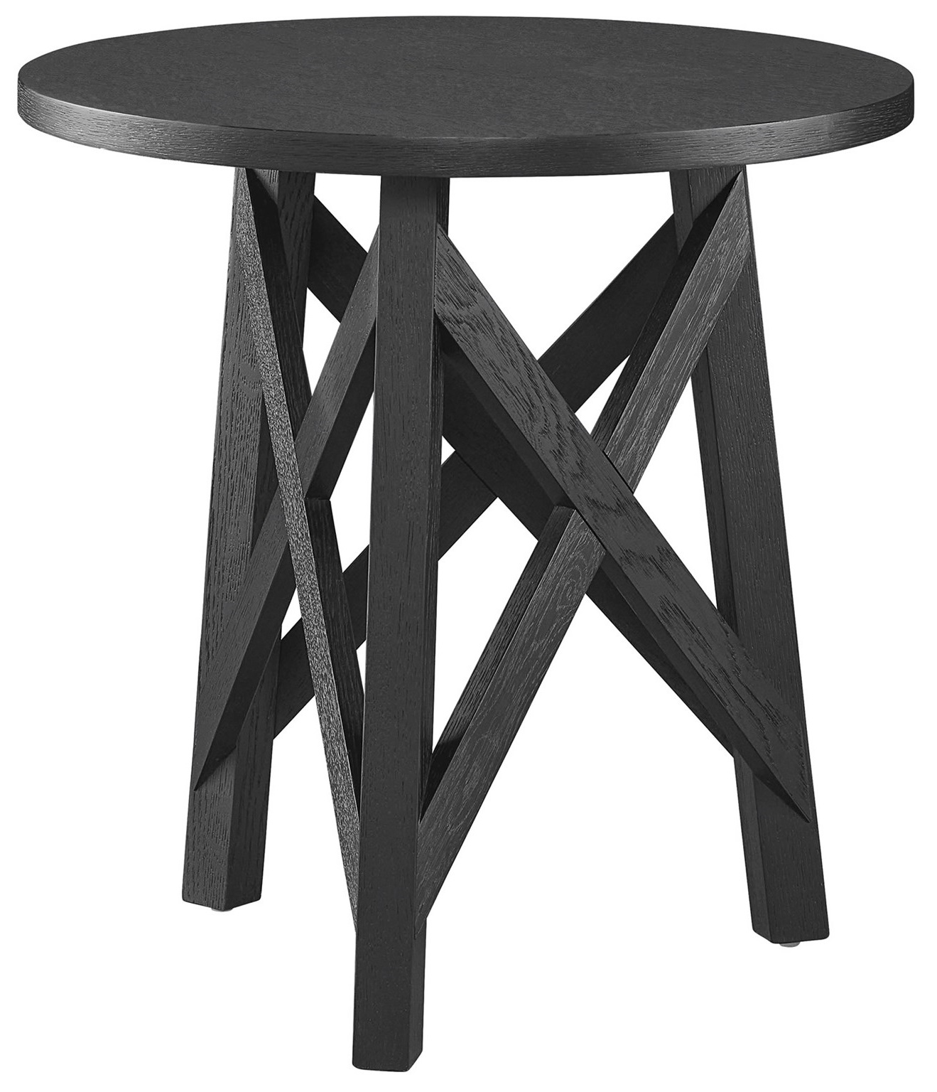 Cricket Wood Round End Table