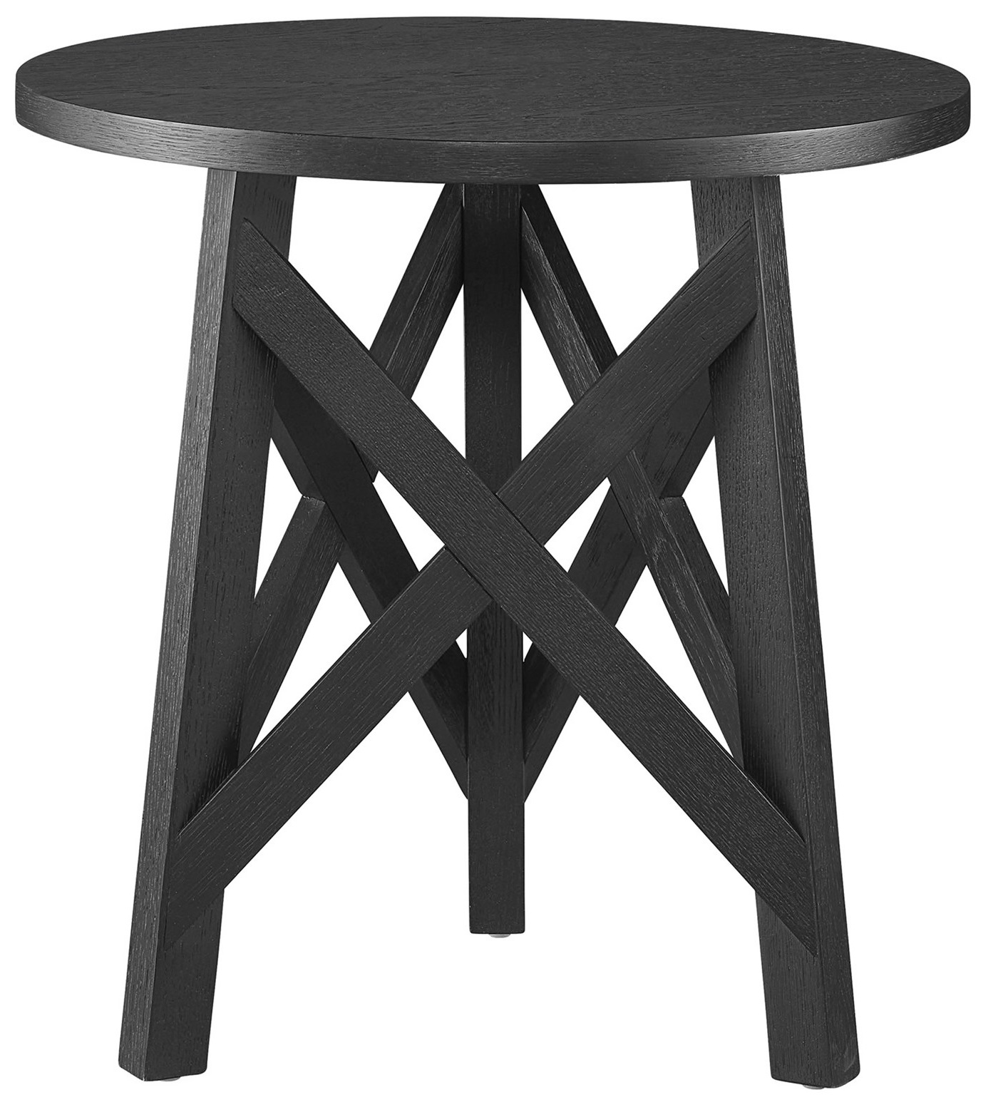 Cricket Wood Round End Table