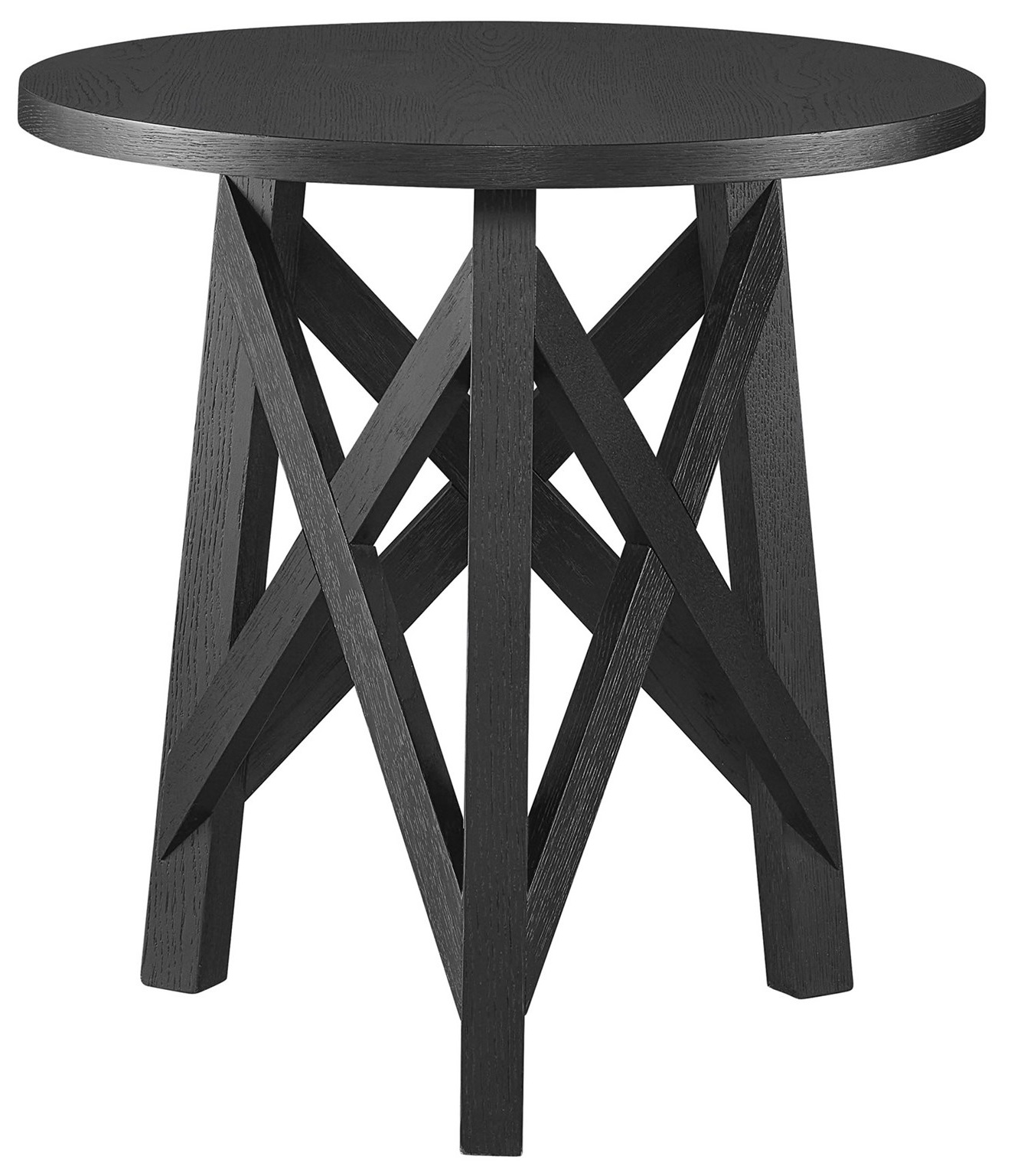 Cricket Wood Round End Table