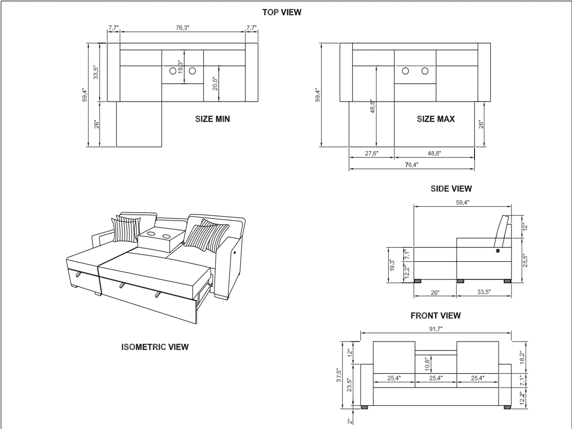 dimensions