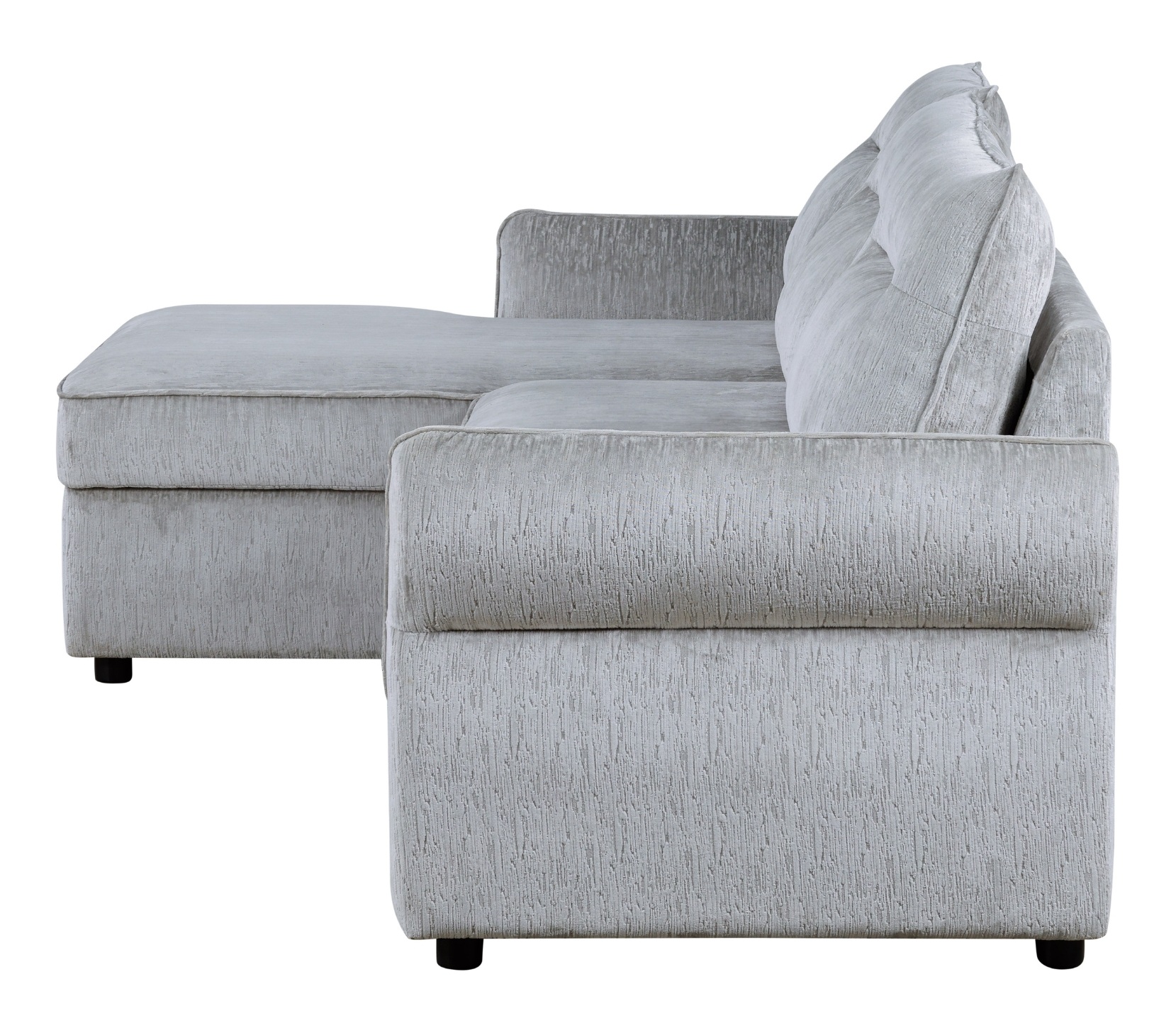 U0301 Fabric Pull Out Sectional Sofa Bed