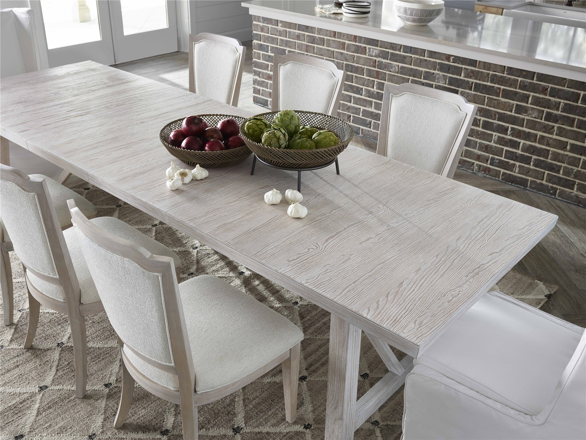 Getaway Fabric/Wood Upholstered Back Side Chair