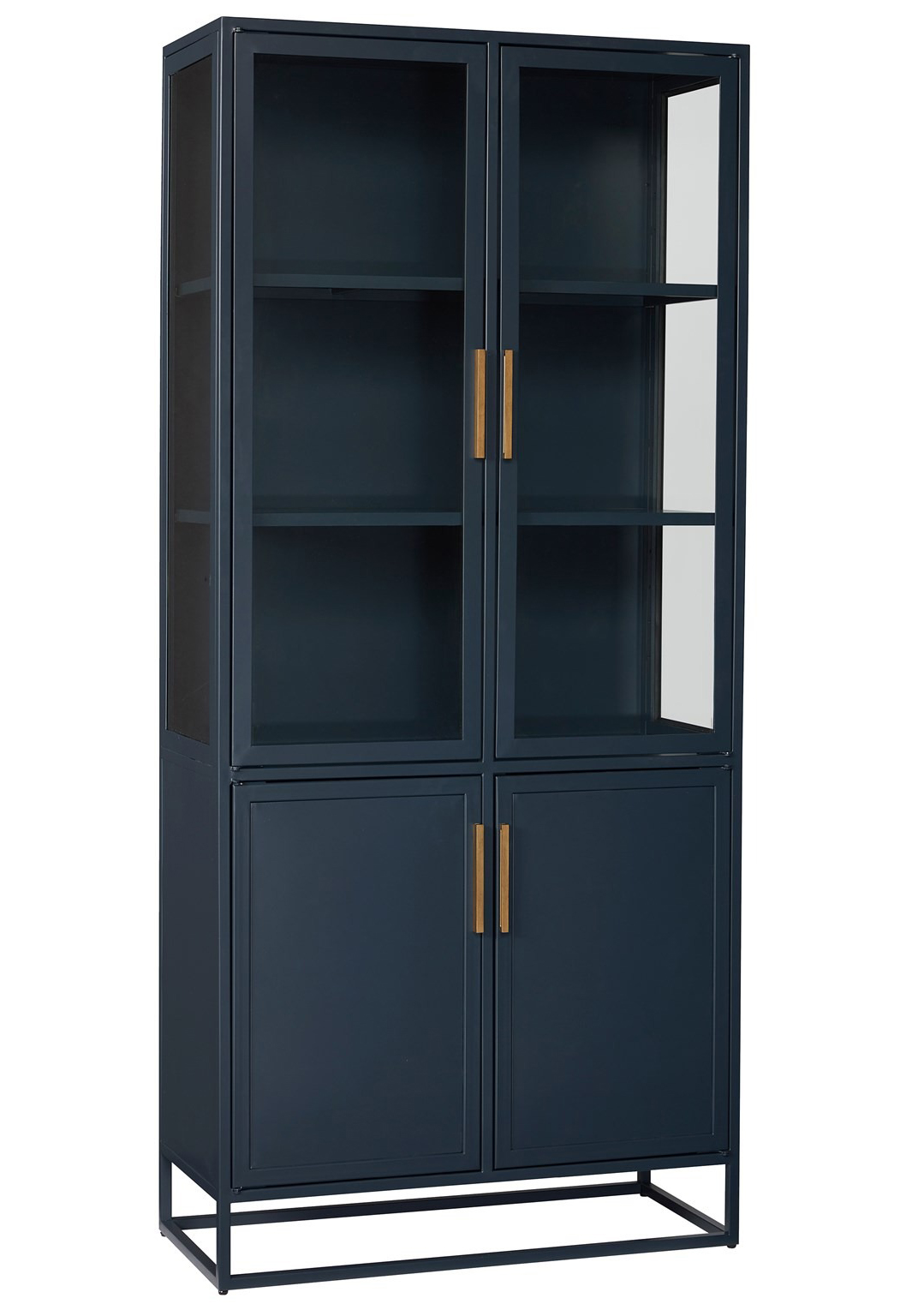 Santorini Tall Metal Kitchen Cabinet w/4 Doors
