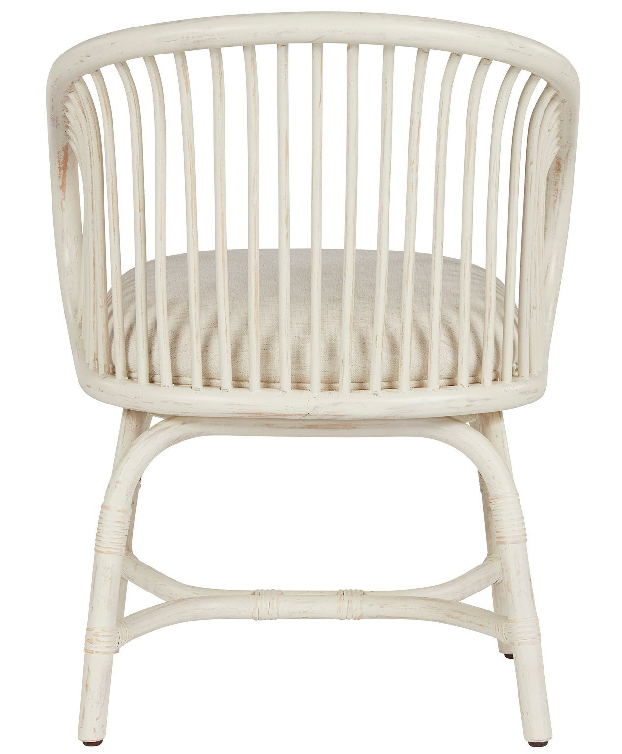 Aruba Fabric/Rattan Chair