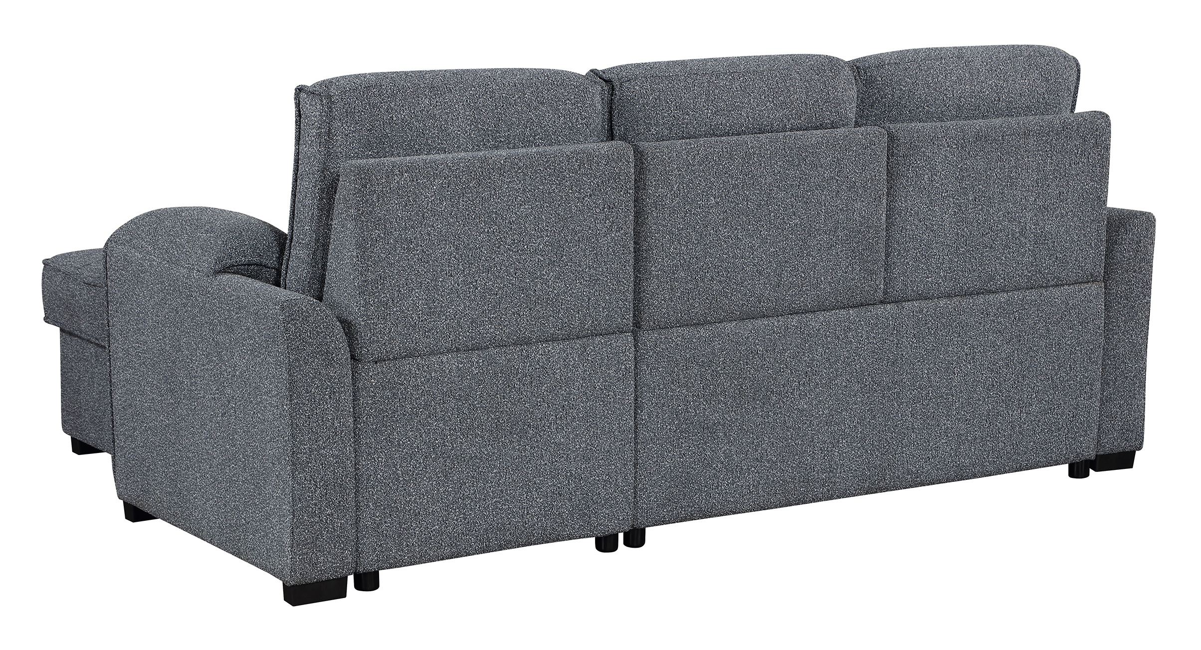 U0808 Fabric Reversible Sectional Sofa Bed