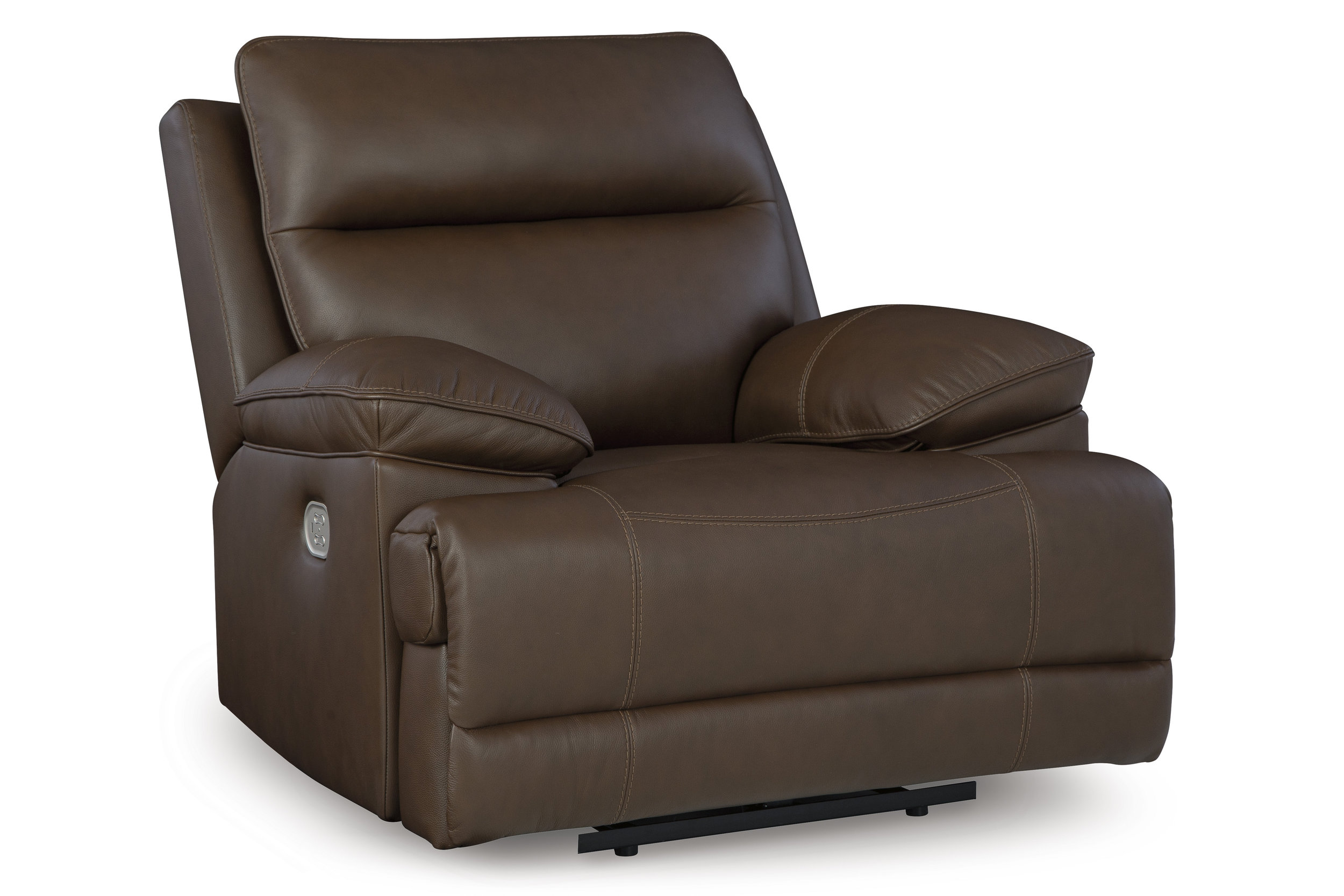 VonRyan Leather/PVC Power Reclining Living Room Set