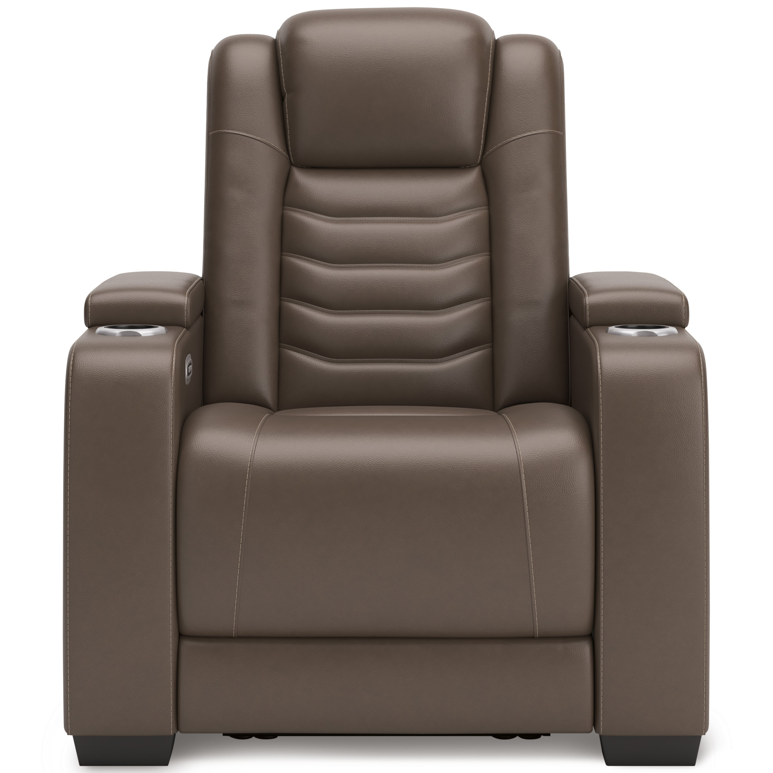 High Impact Leather/PVC Power Reclining Living Room Set