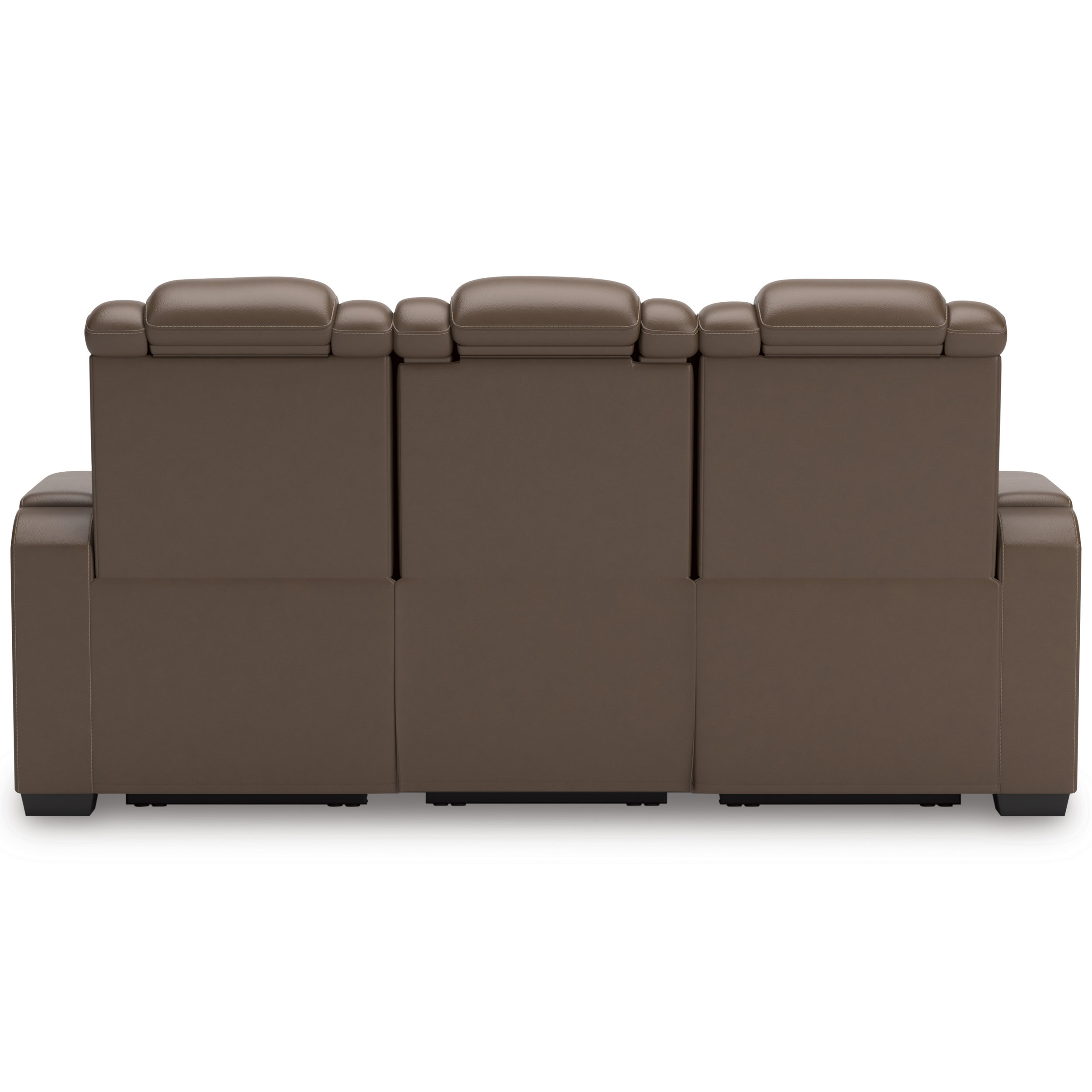 High Impact Leather/PVC Power Reclining Living Room Set