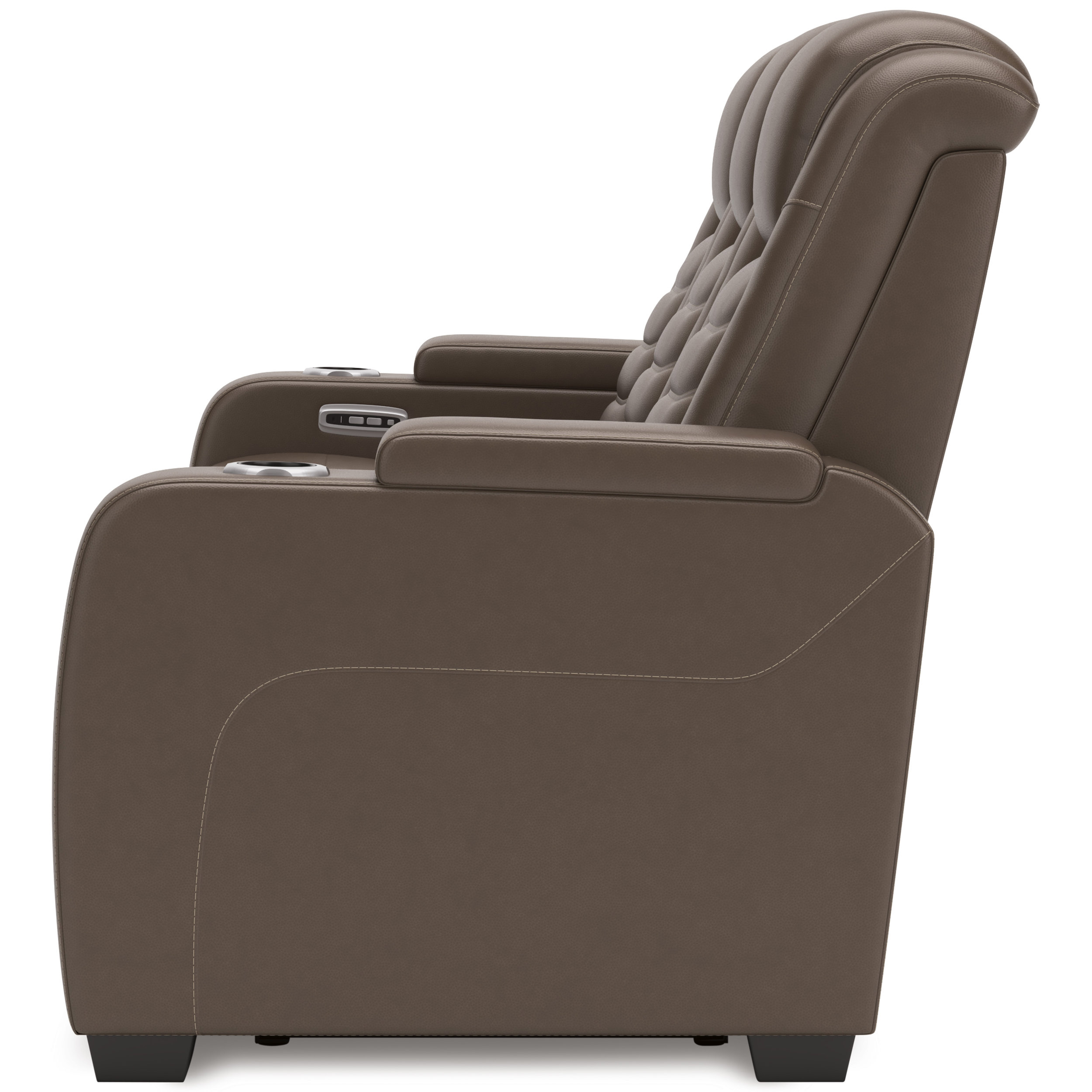 High Impact Leather/PVC Power Reclining Living Room Set