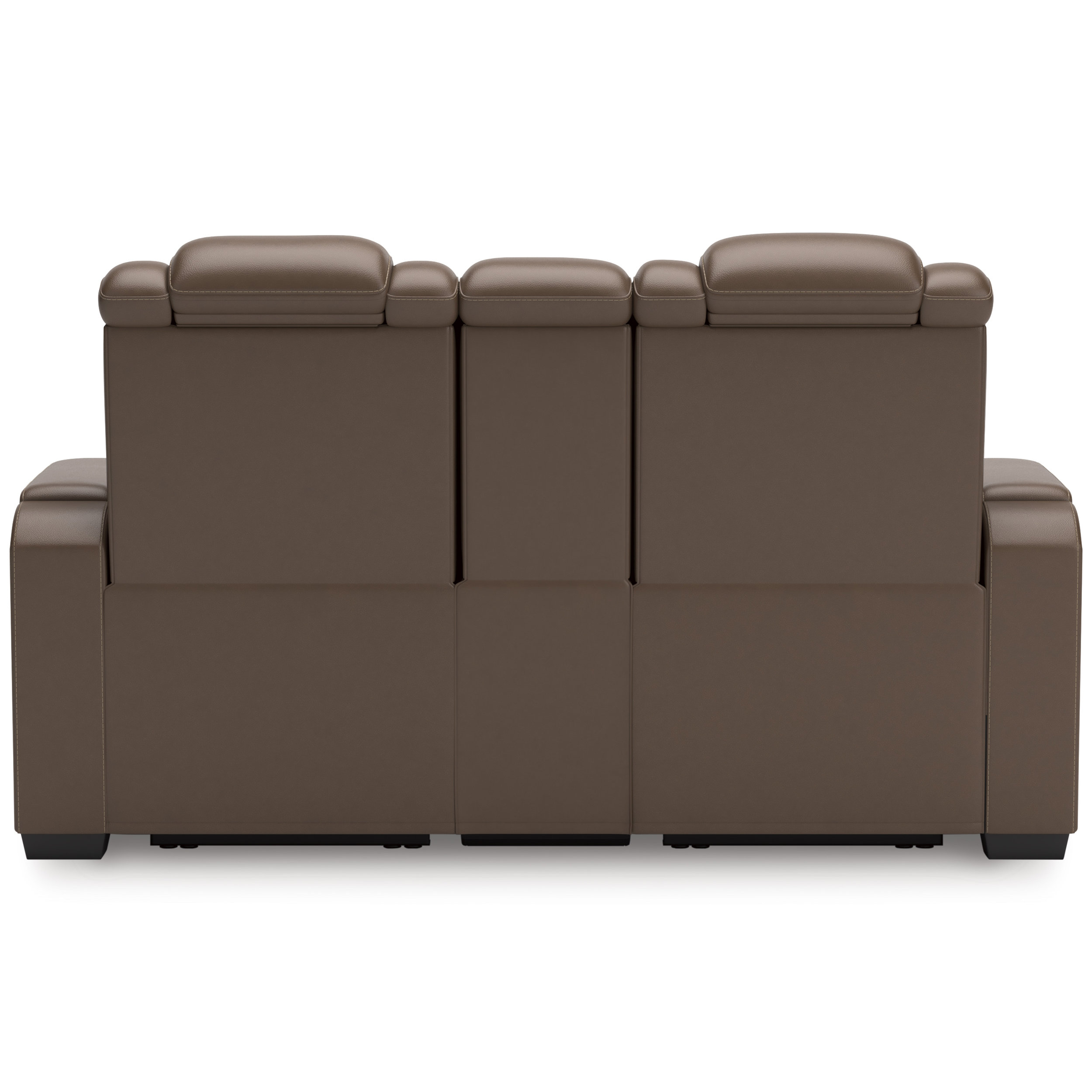 High Impact Leather/PVC Power Reclining Living Room Set