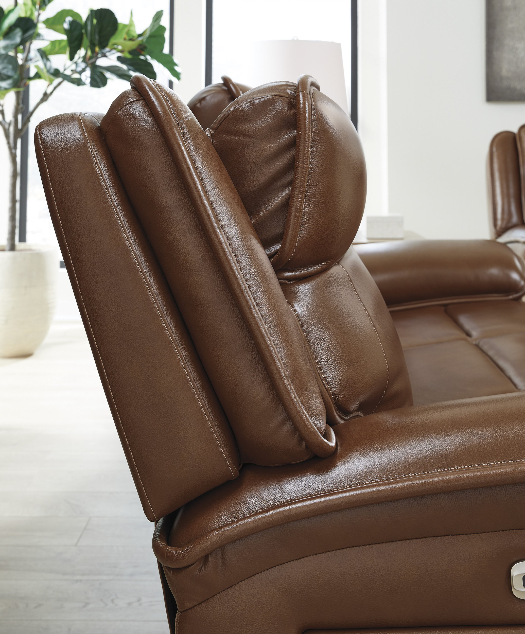 GINEVERA BROWN SOFA