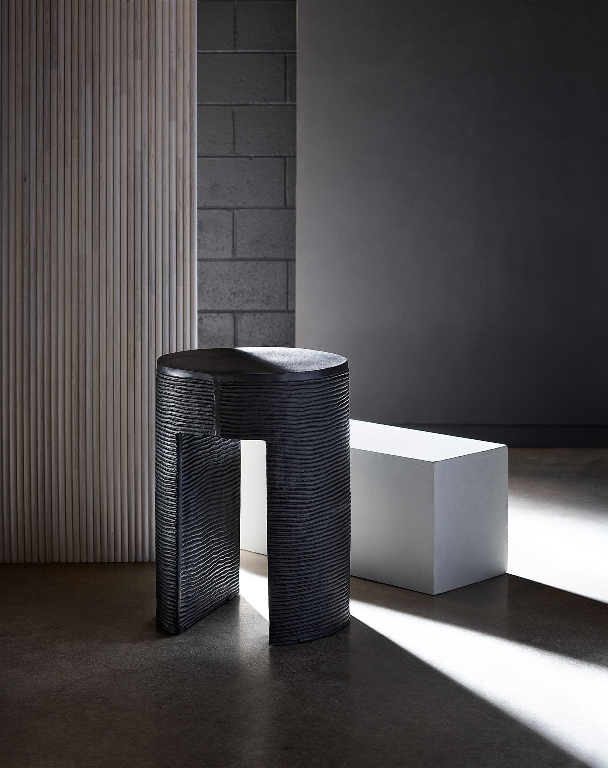 Carr Aluminum Round Side Table