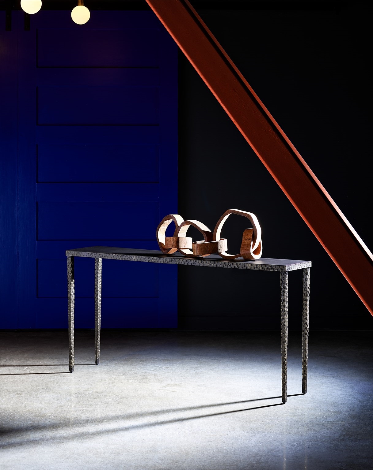 Minimalist Metal Console Table