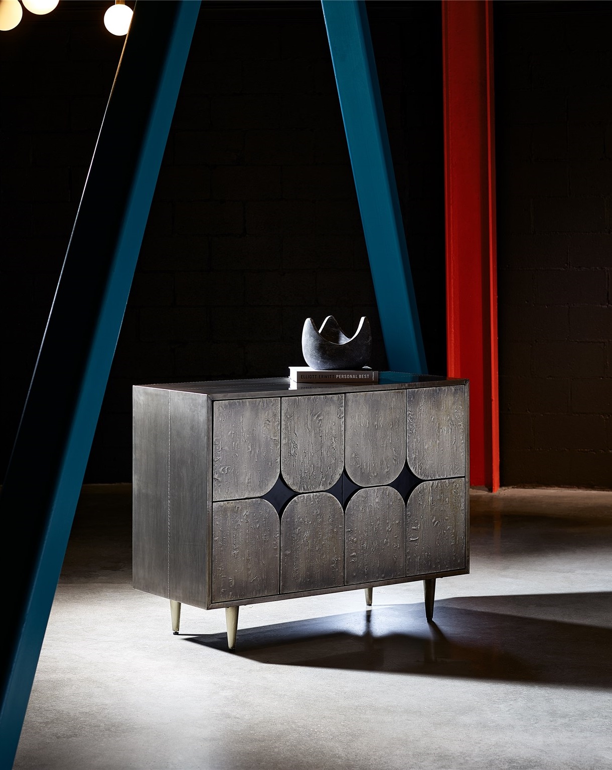 Cassatt Wood Chest w/2 Doors