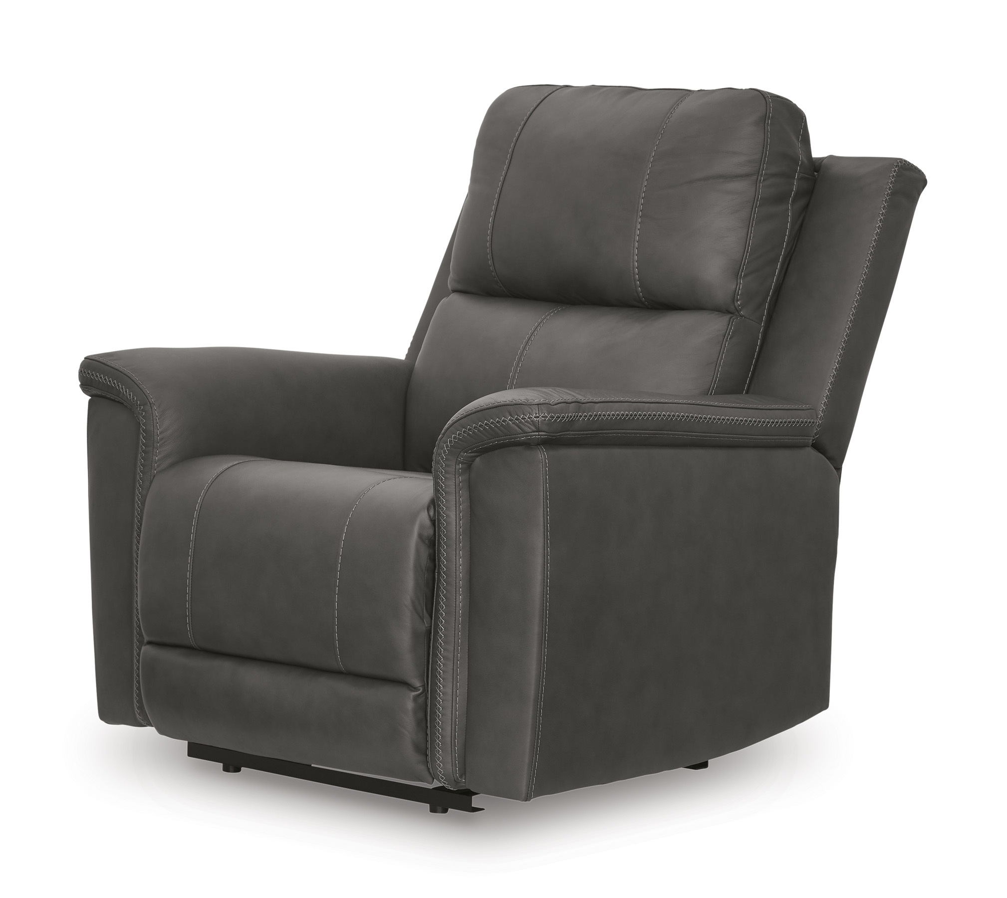 Bleckley Leather/PVC Power Reclining Living Set