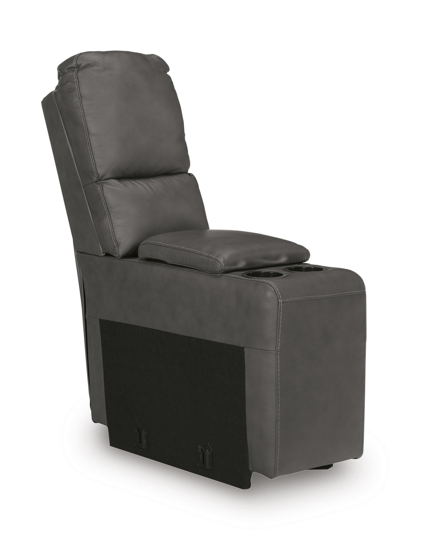 Bleckley 5-Piece Leather/PVC Power Reclining L-Shaped Sectiona Sofa